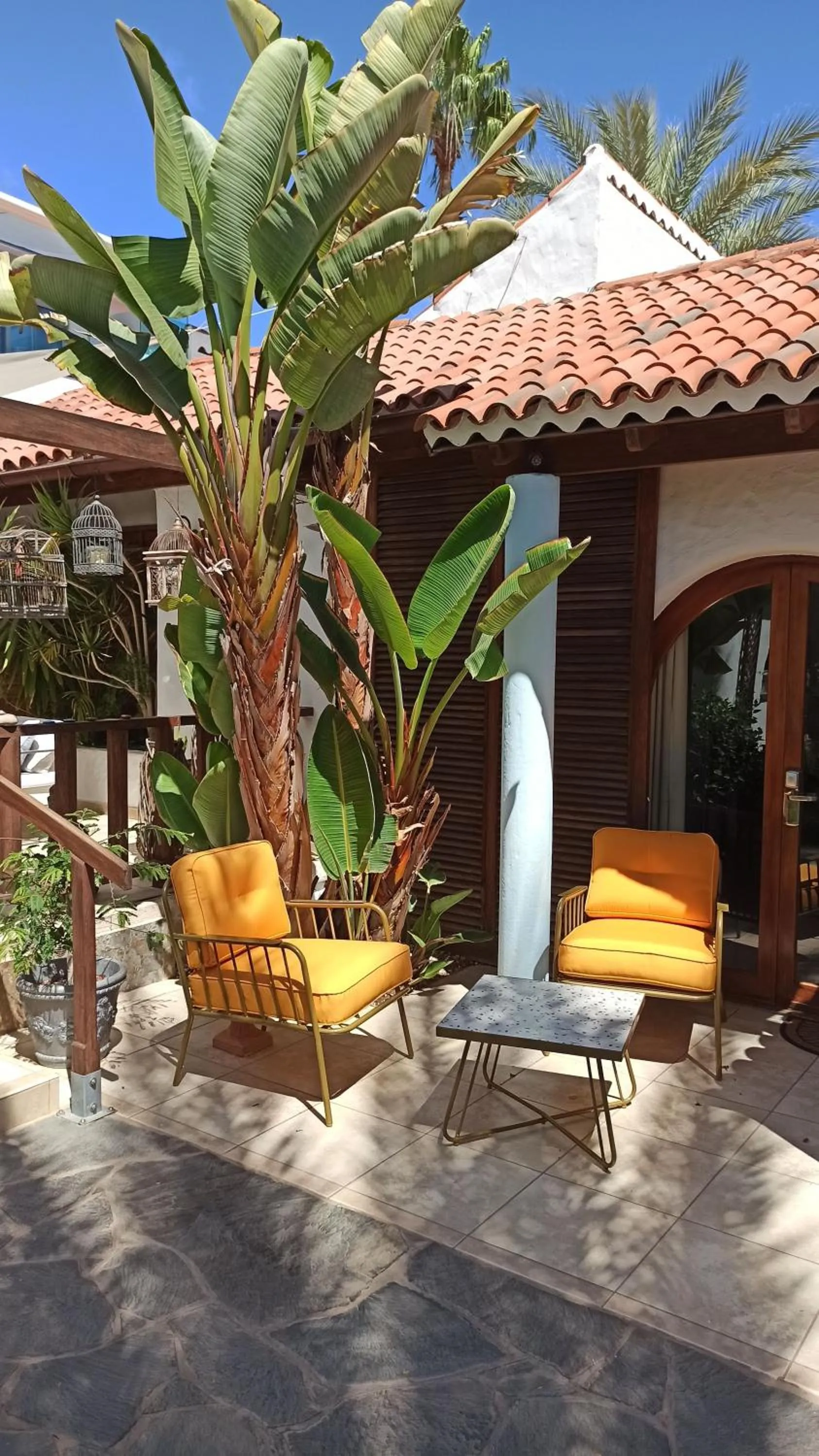 Seating area in Birdcage Gay Men Resort and Lifestyle Hotel