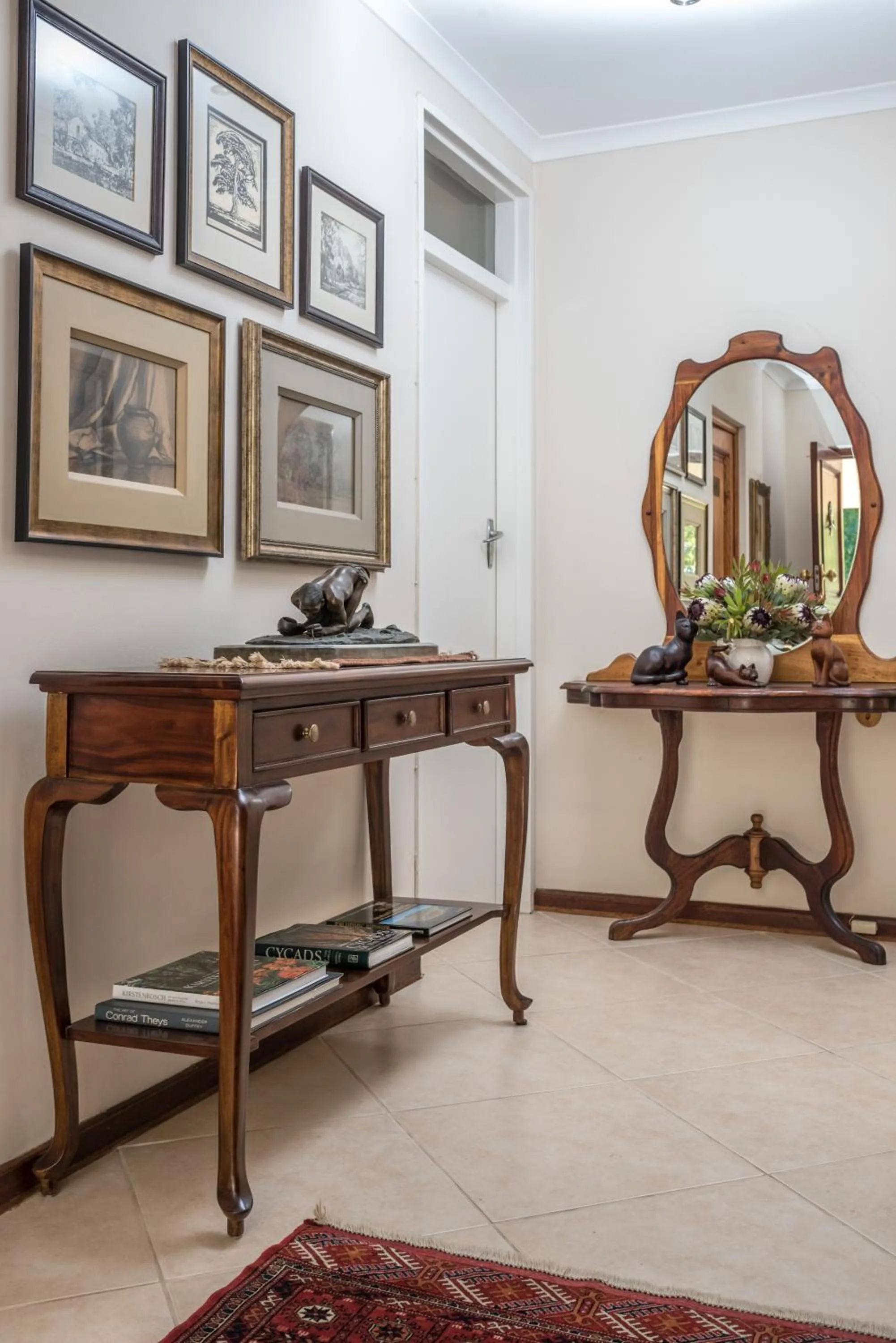 Lobby or reception in Blaauwheim Guest House