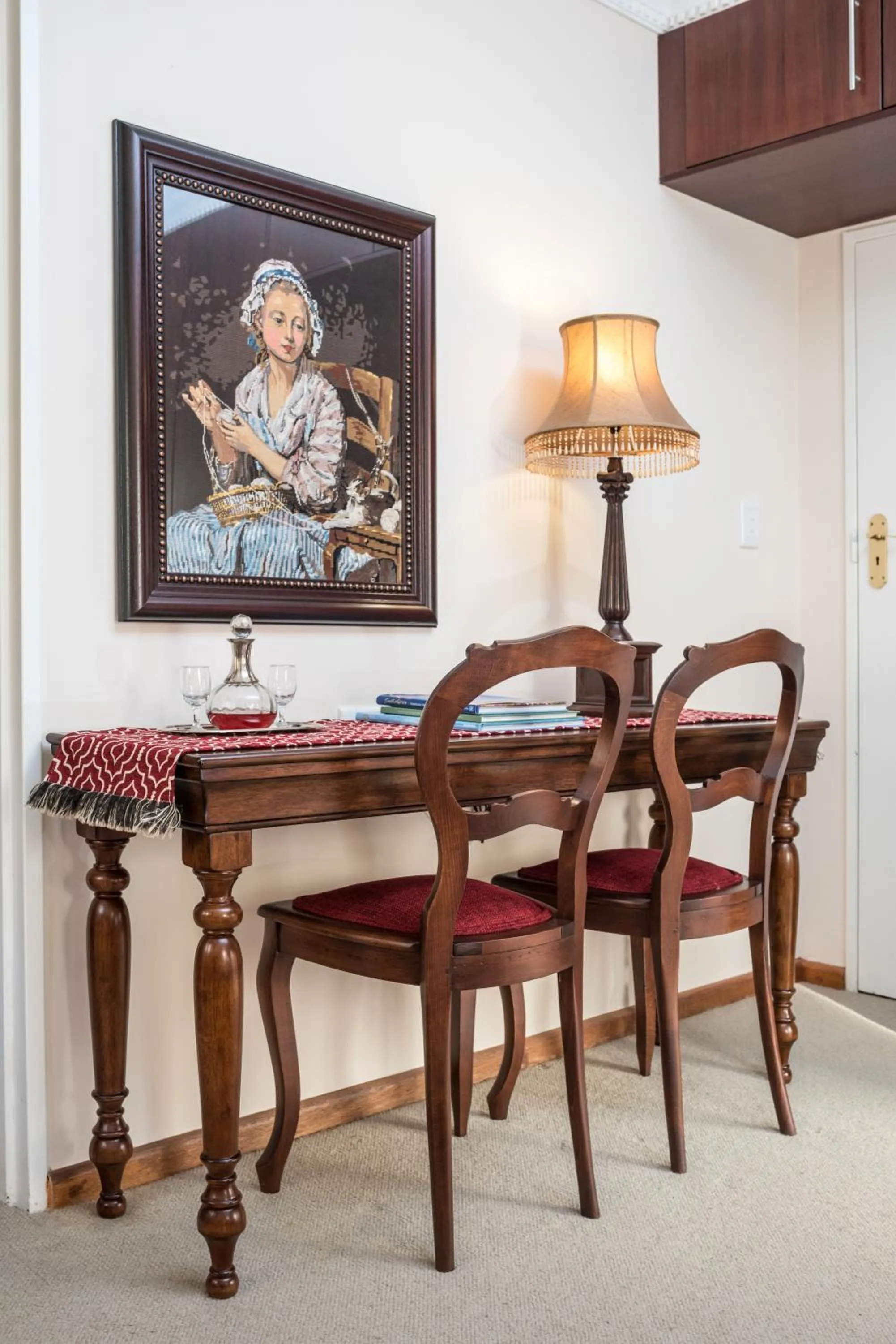 Decorative detail in Blaauwheim Guest House