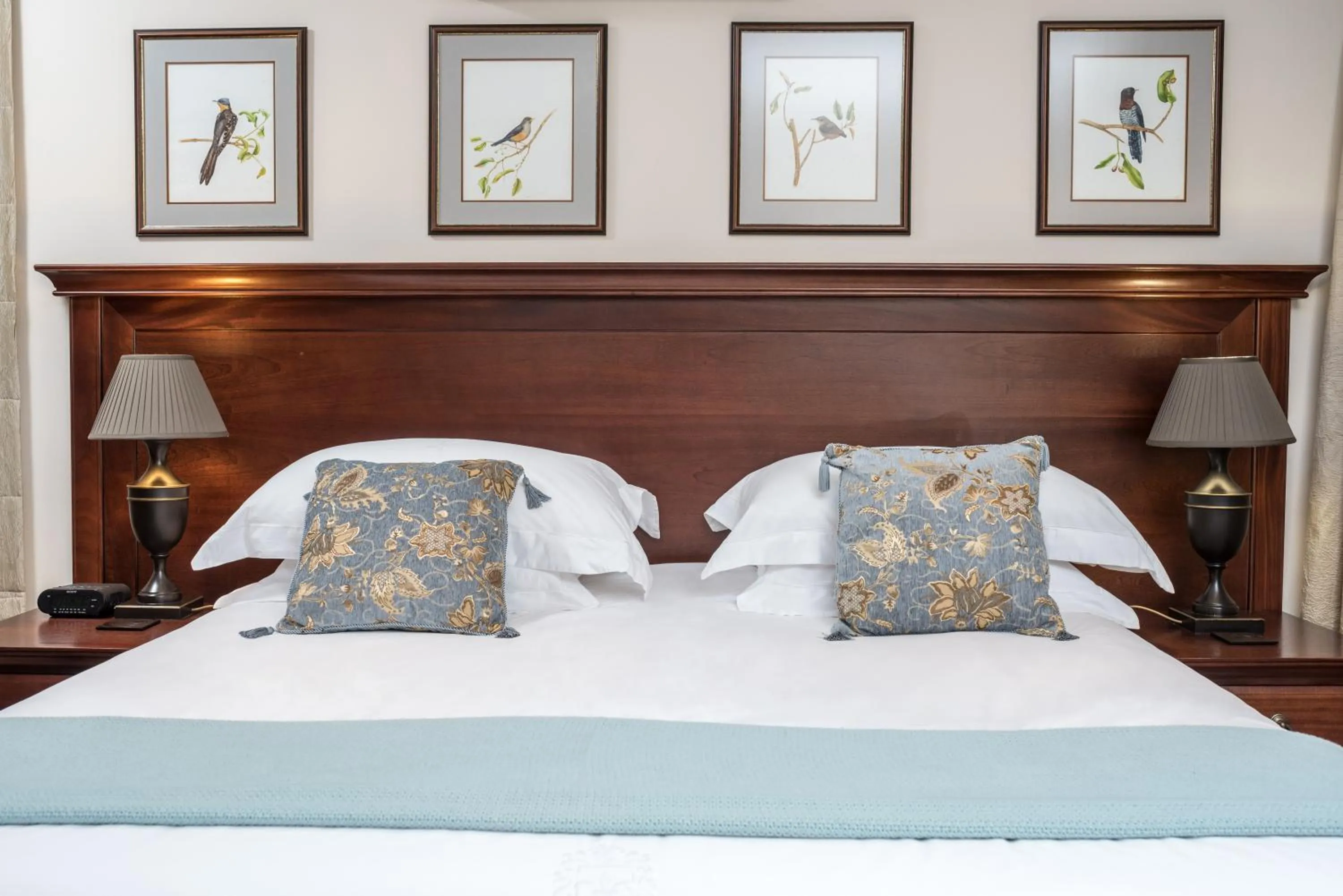 Bed in Blaauwheim Guest House