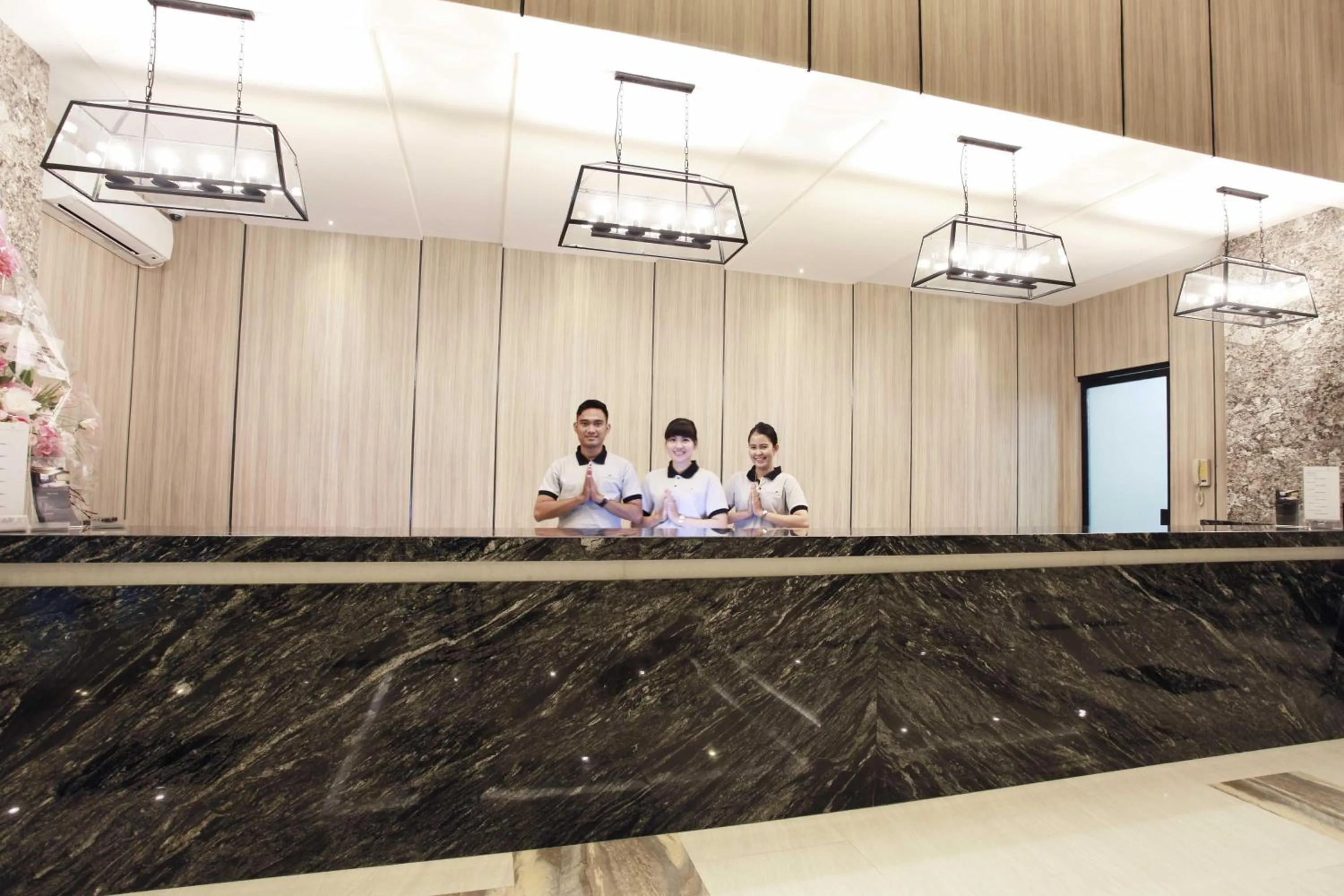 Lobby or reception in Grand Karlita Hotel Purwokerto