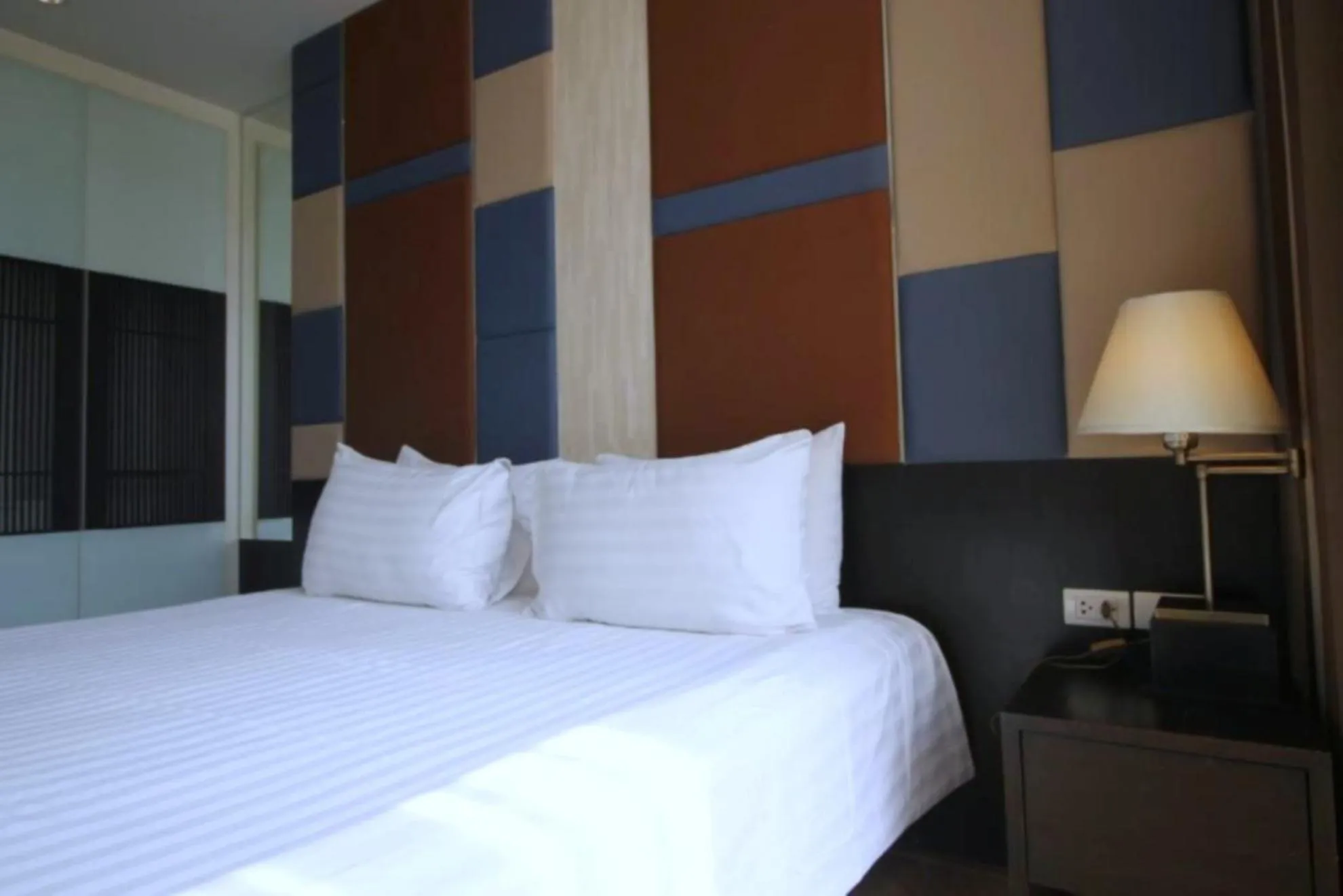 Bedroom, Bed in The Sunreno Hotel Bangkok