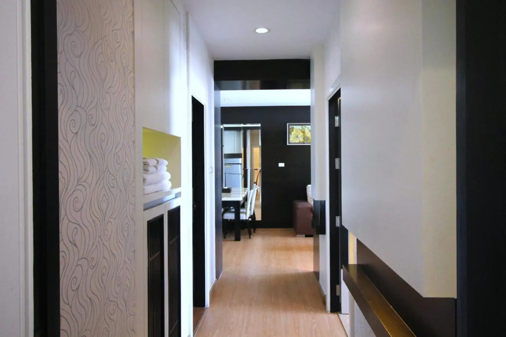 Bedroom in The Sunreno Hotel Bangkok Bedroom in The Sunreno Hotel Bangkok