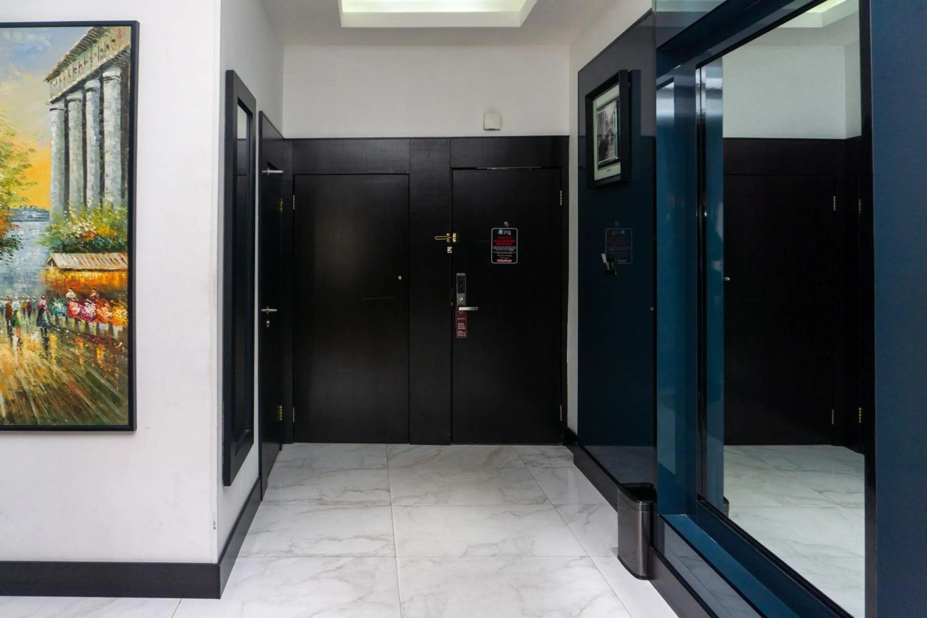 Facade/entrance in GreenPoint Hotel