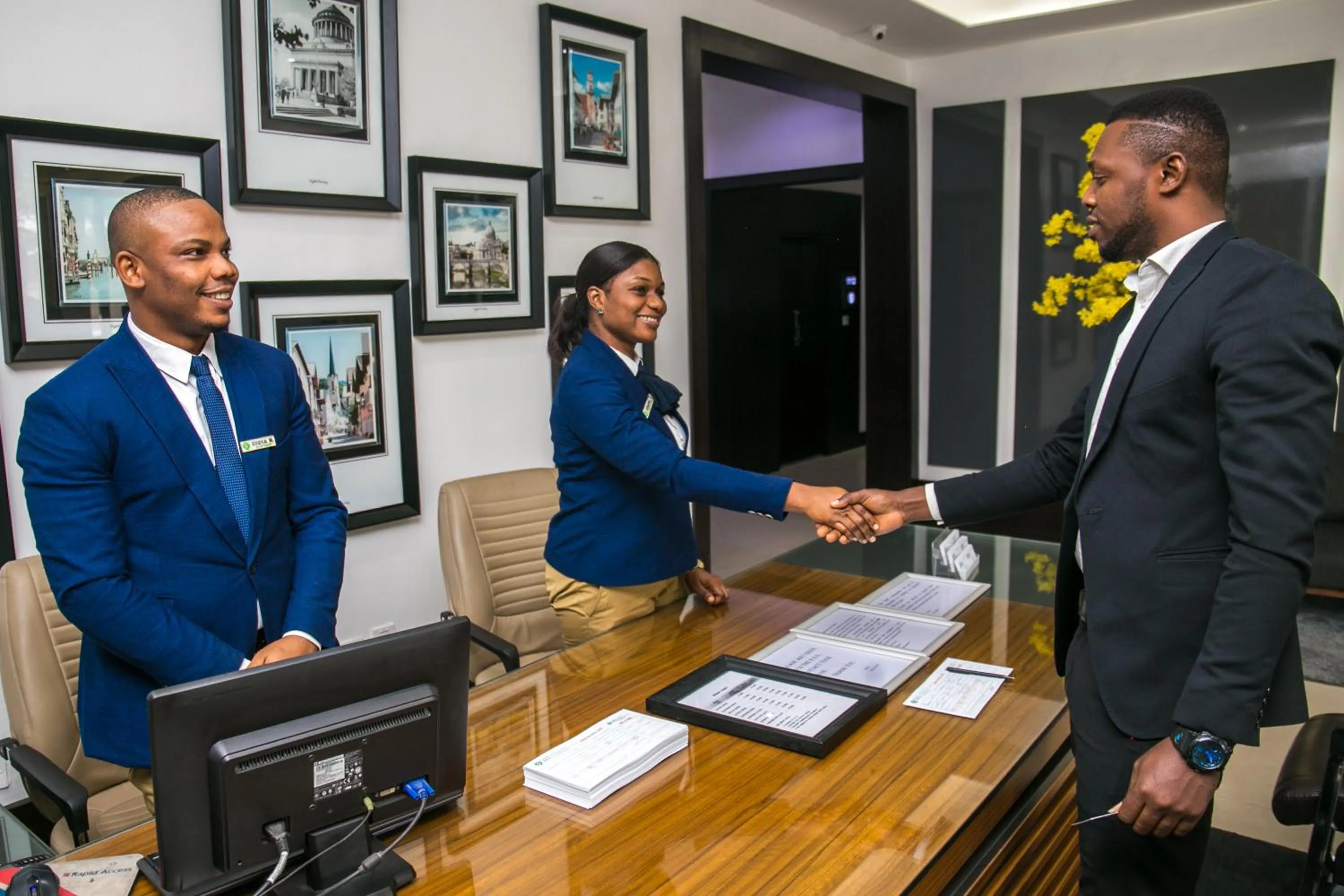 Lobby or reception in GreenPoint Hotel