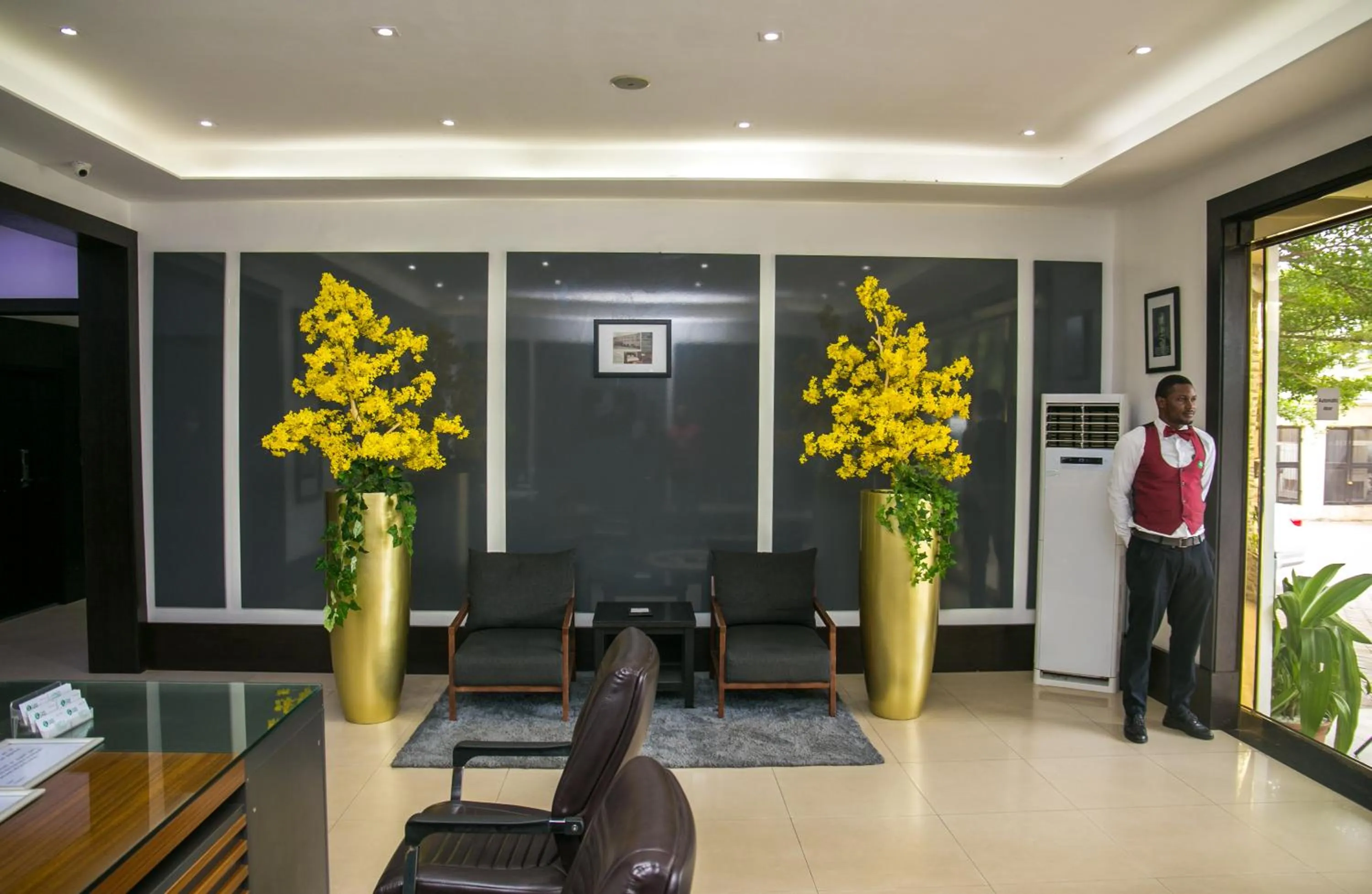 Lobby or reception in GreenPoint Hotel