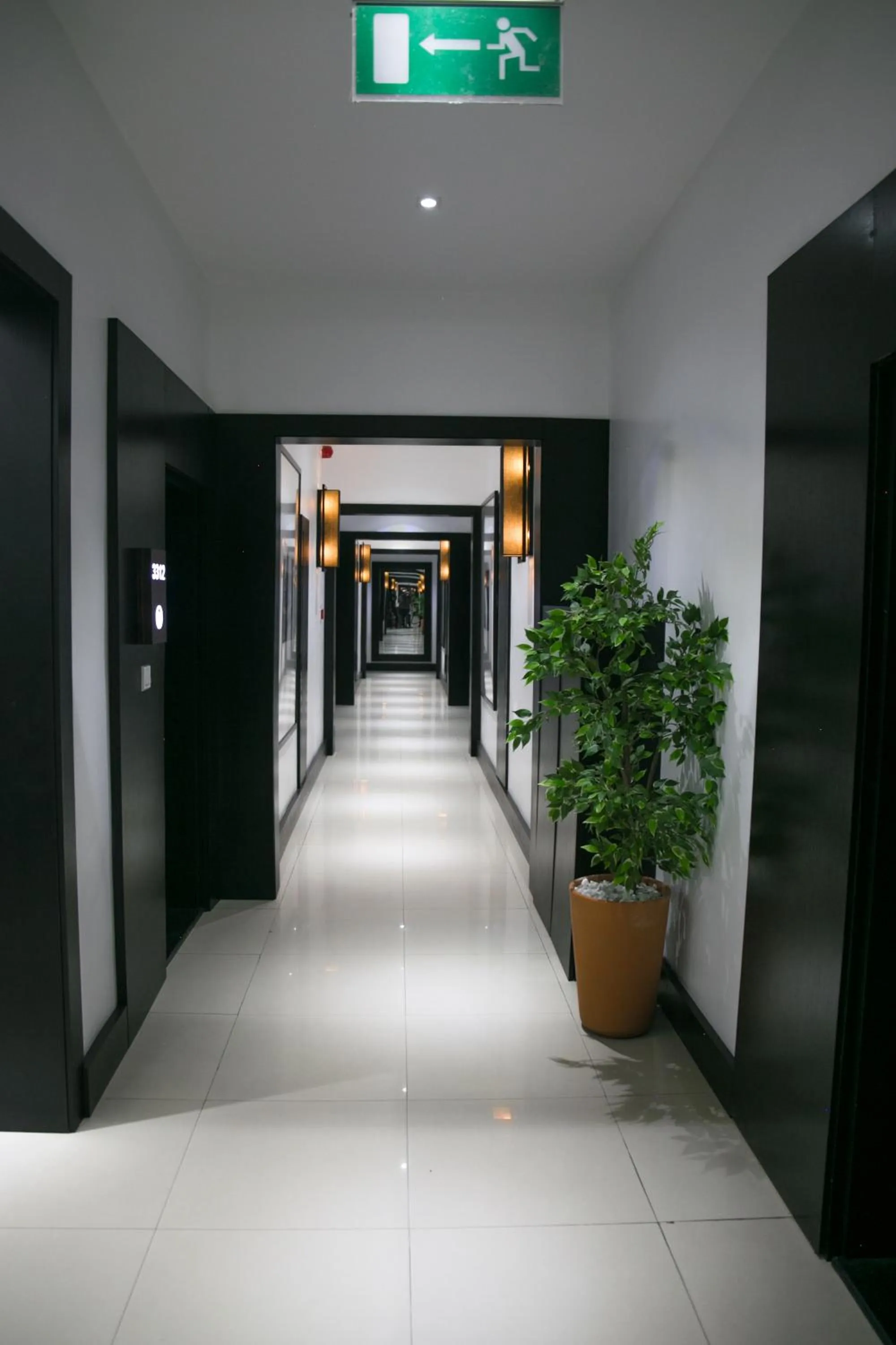 Decorative detail in GreenPoint Hotel