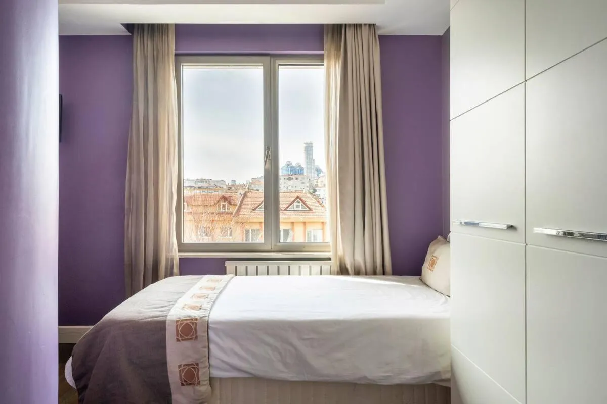 Bed in Taba Luxury Suites and Hotel