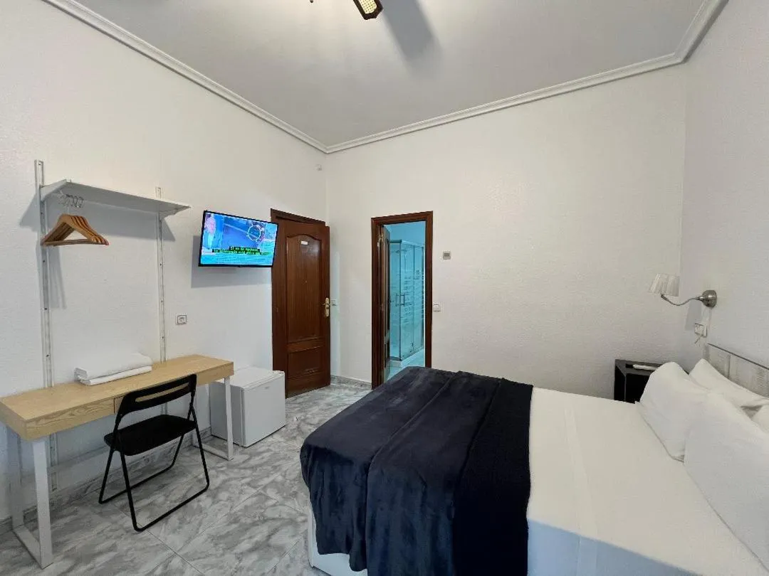 Bed in Hostal Palacios Fuencarral