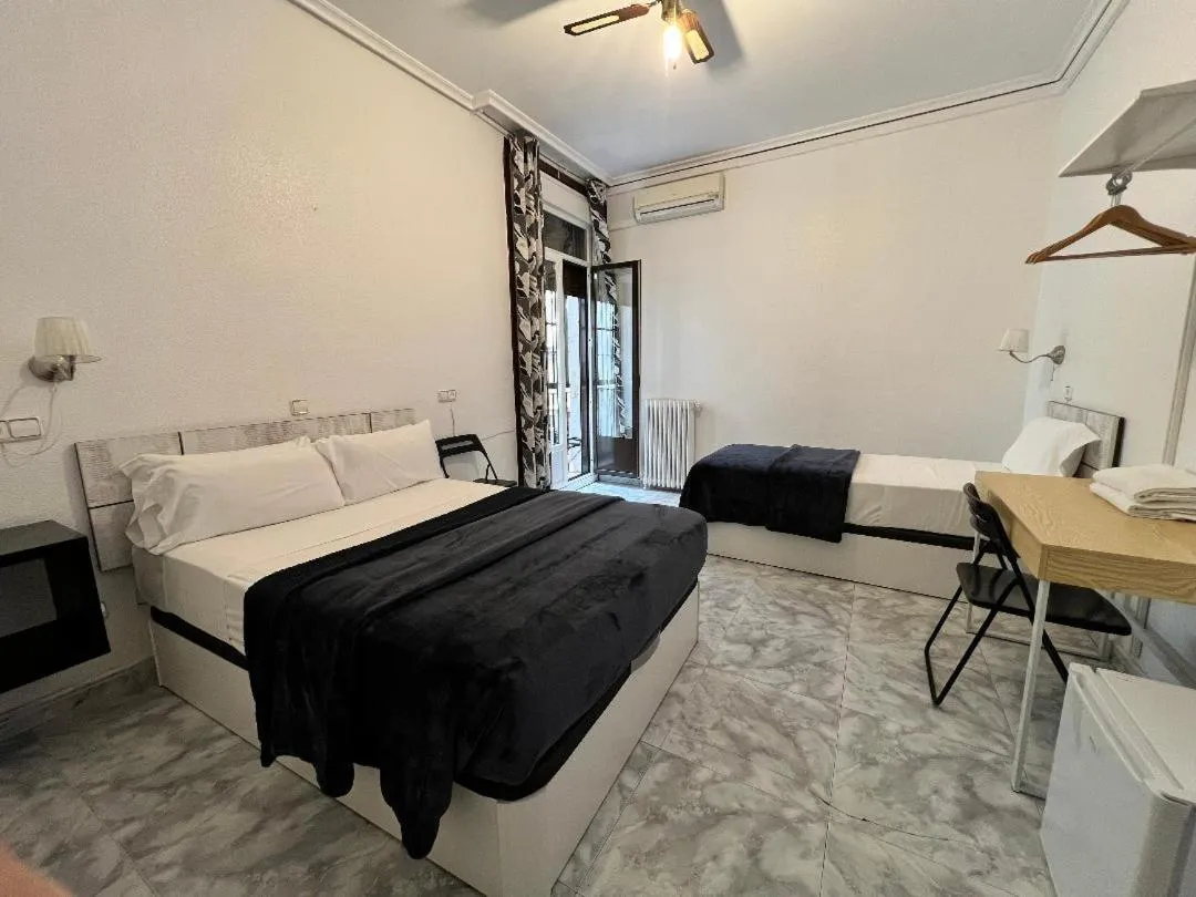 Bed in Hostal Palacios Fuencarral