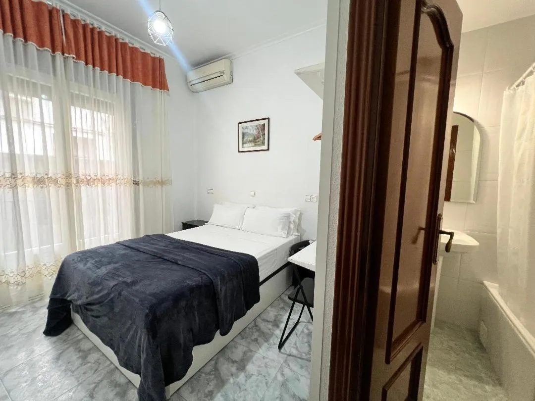 Bed in Hostal Palacios Fuencarral