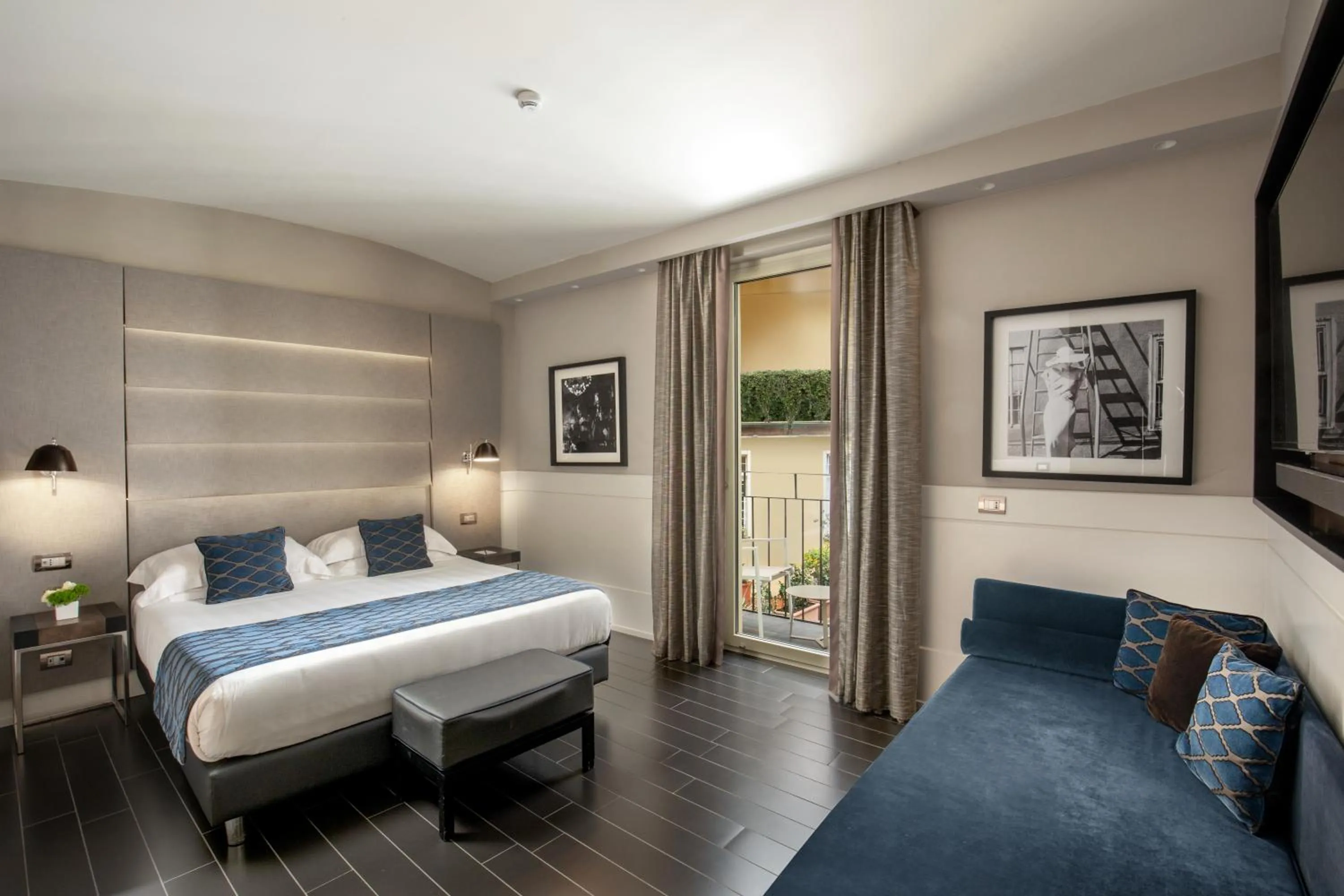 Bedroom, Bed in The Style