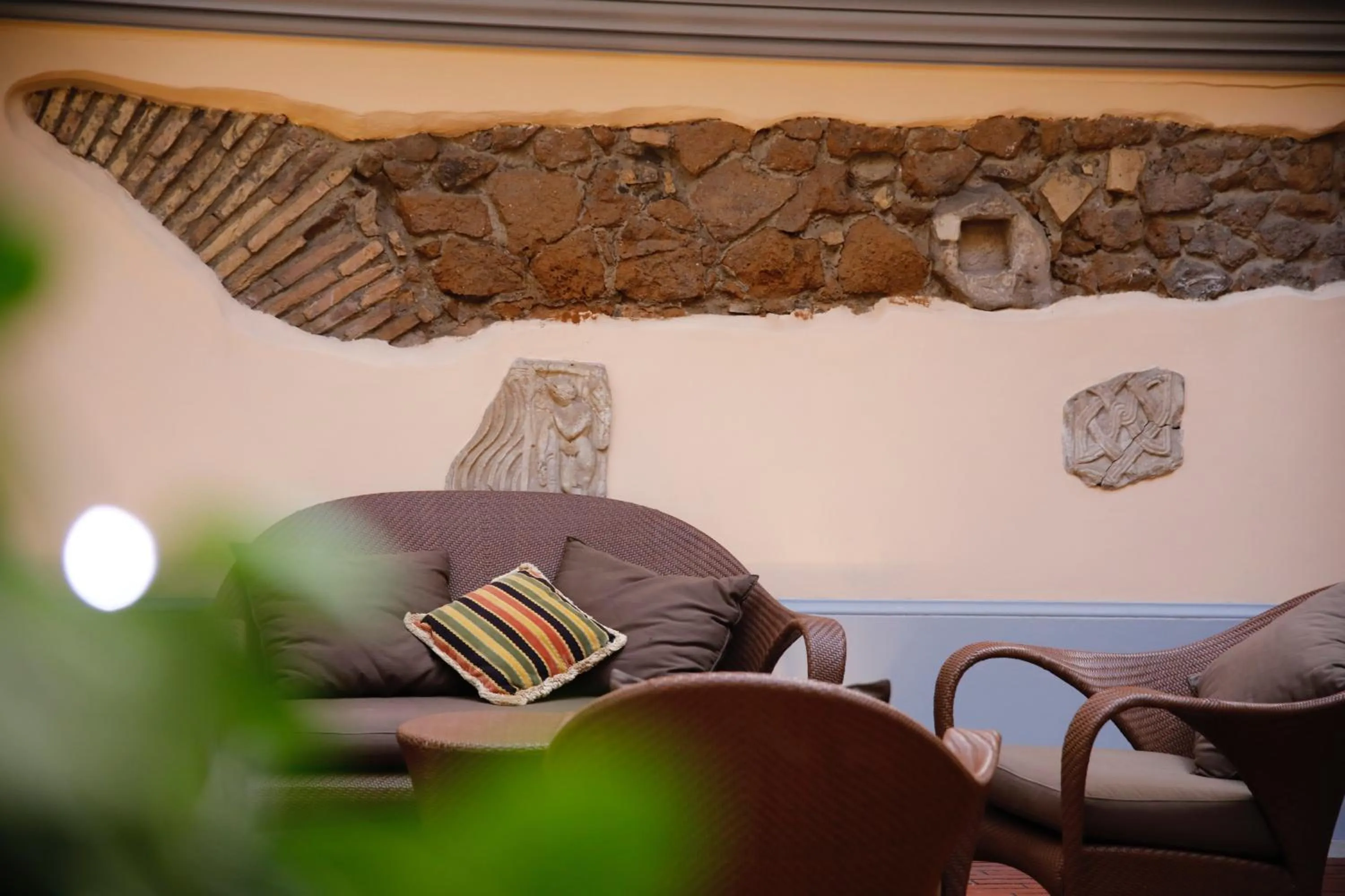 Decorative detail in Hotel S. Anna