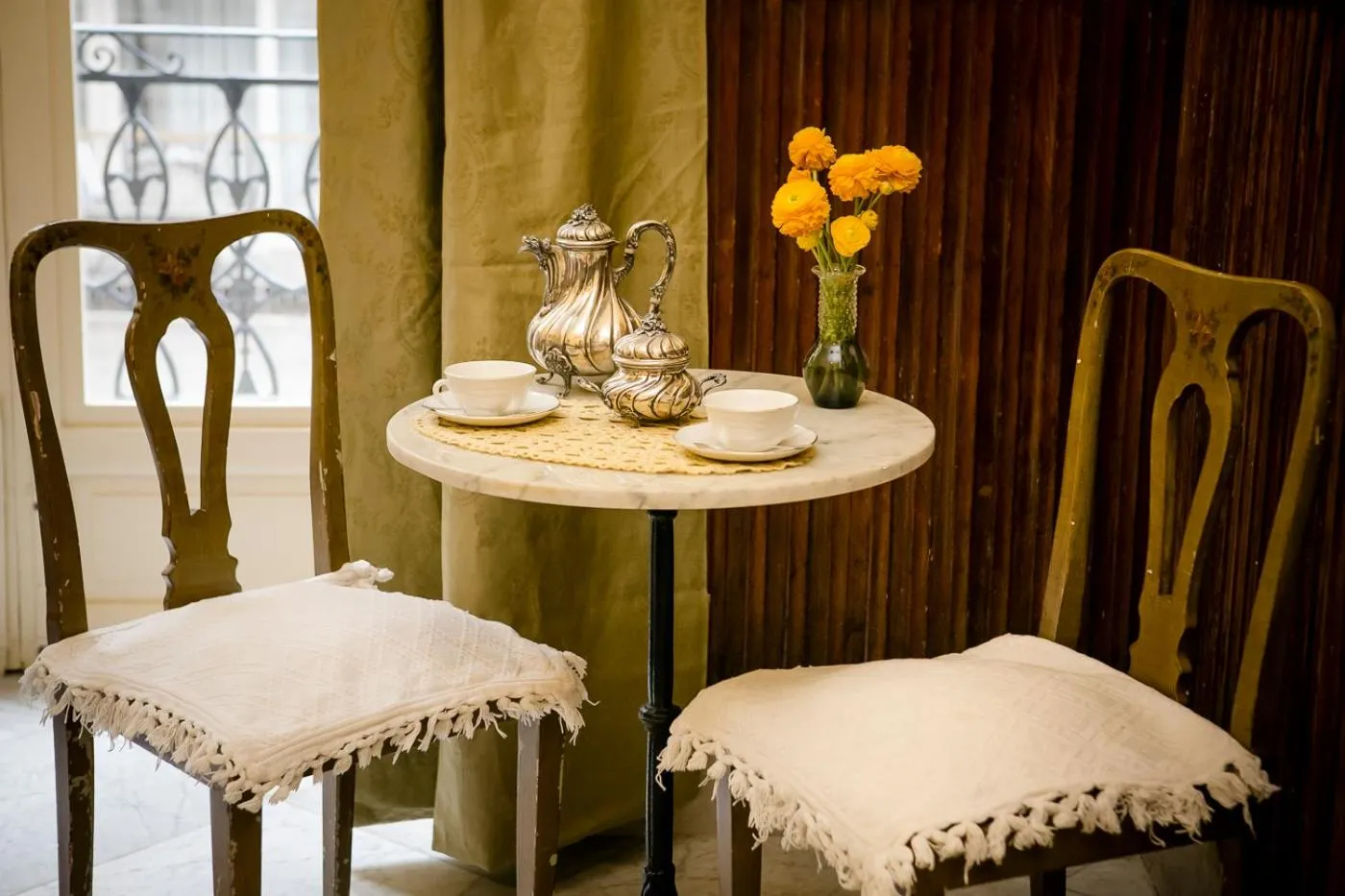 Decorative detail in B&B Santa Caterina