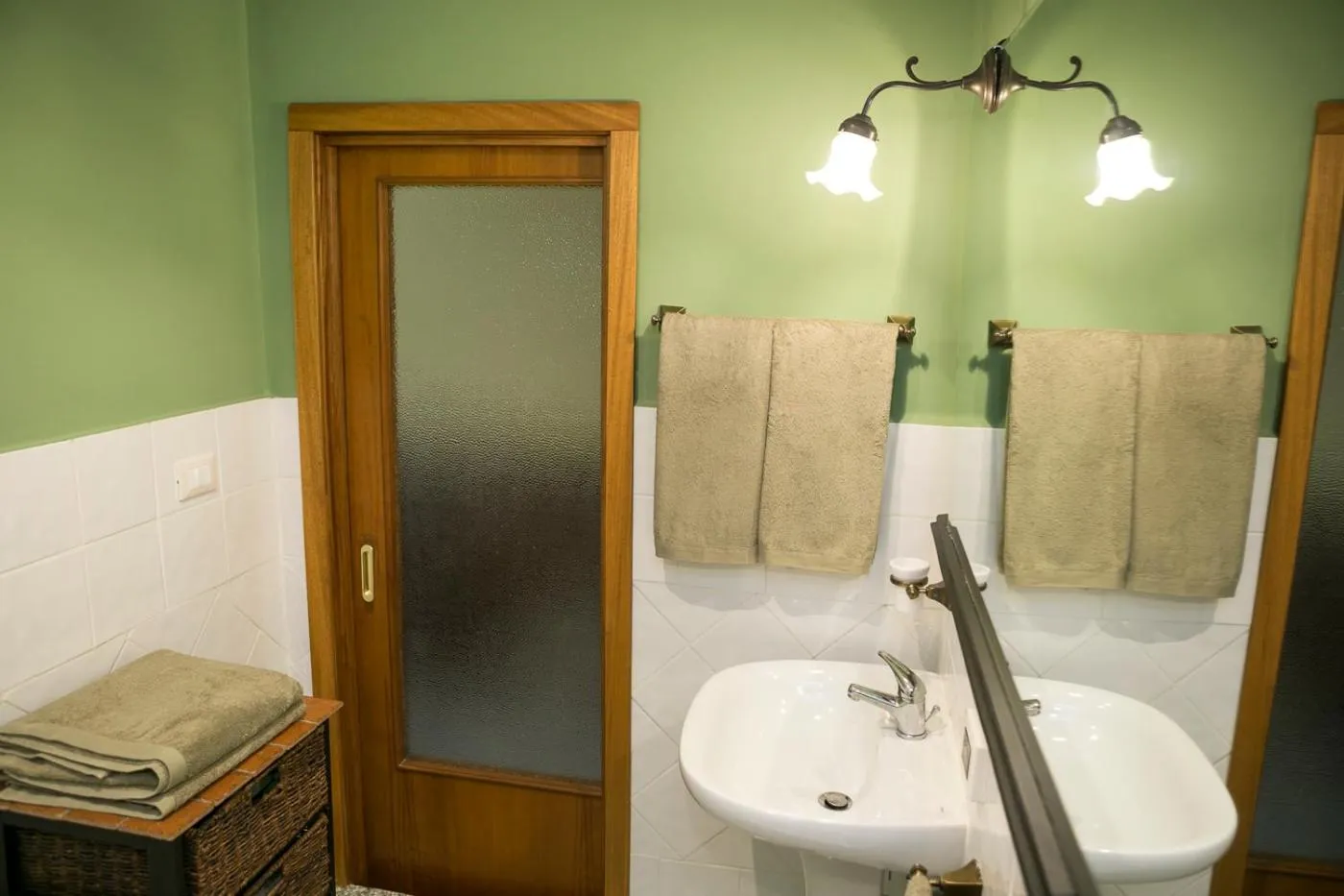 Bathroom in B&B Santa Caterina