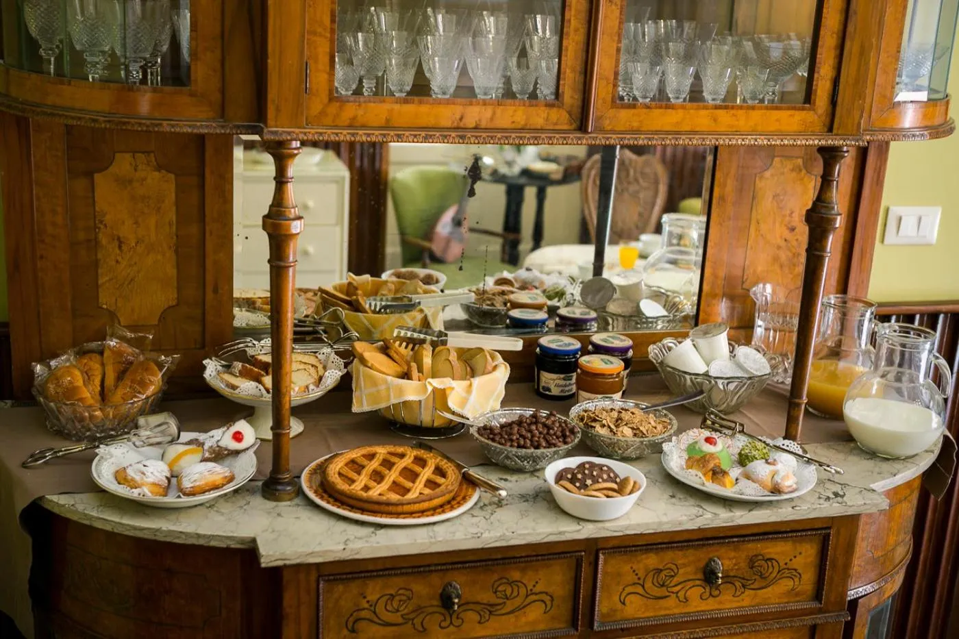 Breakfast in B&B Santa Caterina