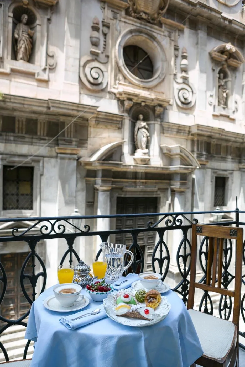 Balcony/Terrace in B&B Santa Caterina