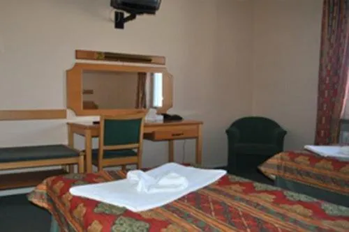 Decorative detail, Bed in Slagsta Motell & Wärdshus