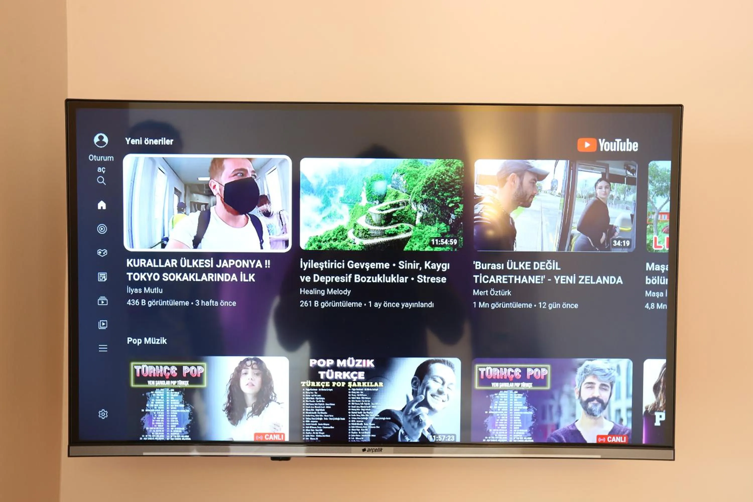 TV and multimedia, TV/Entertainment Center in MYLA Hotel Tuzla