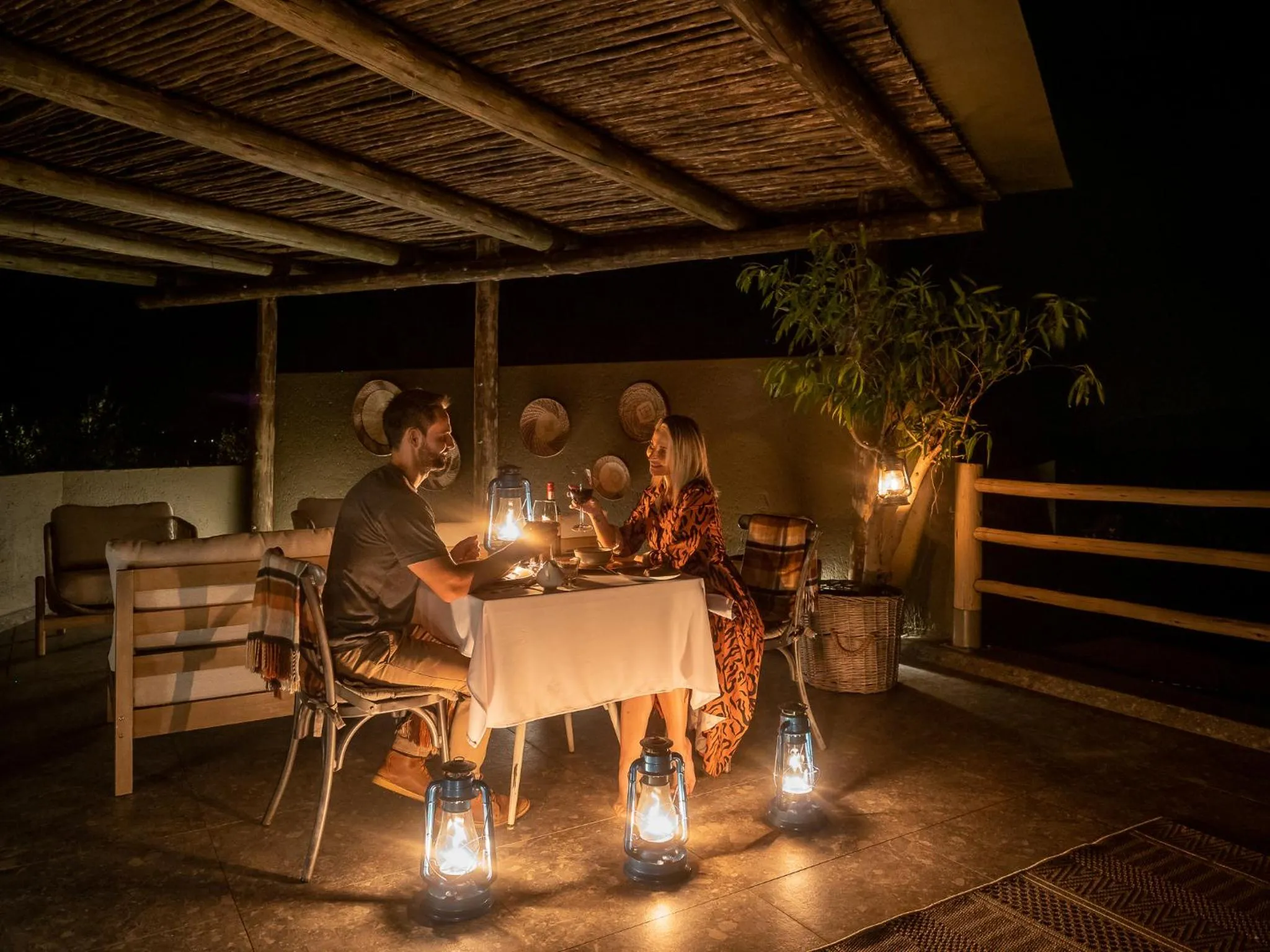 Night in Lush Private Game Lodge