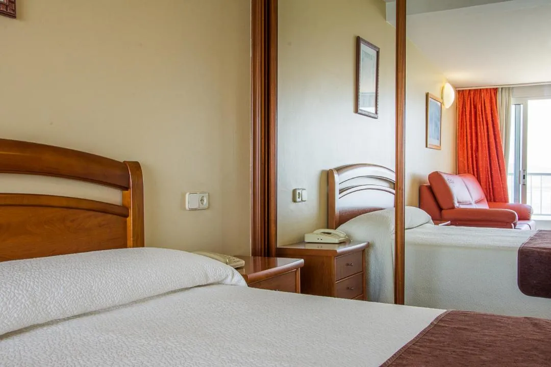 Bed in Hotel Restaurante Loureiro