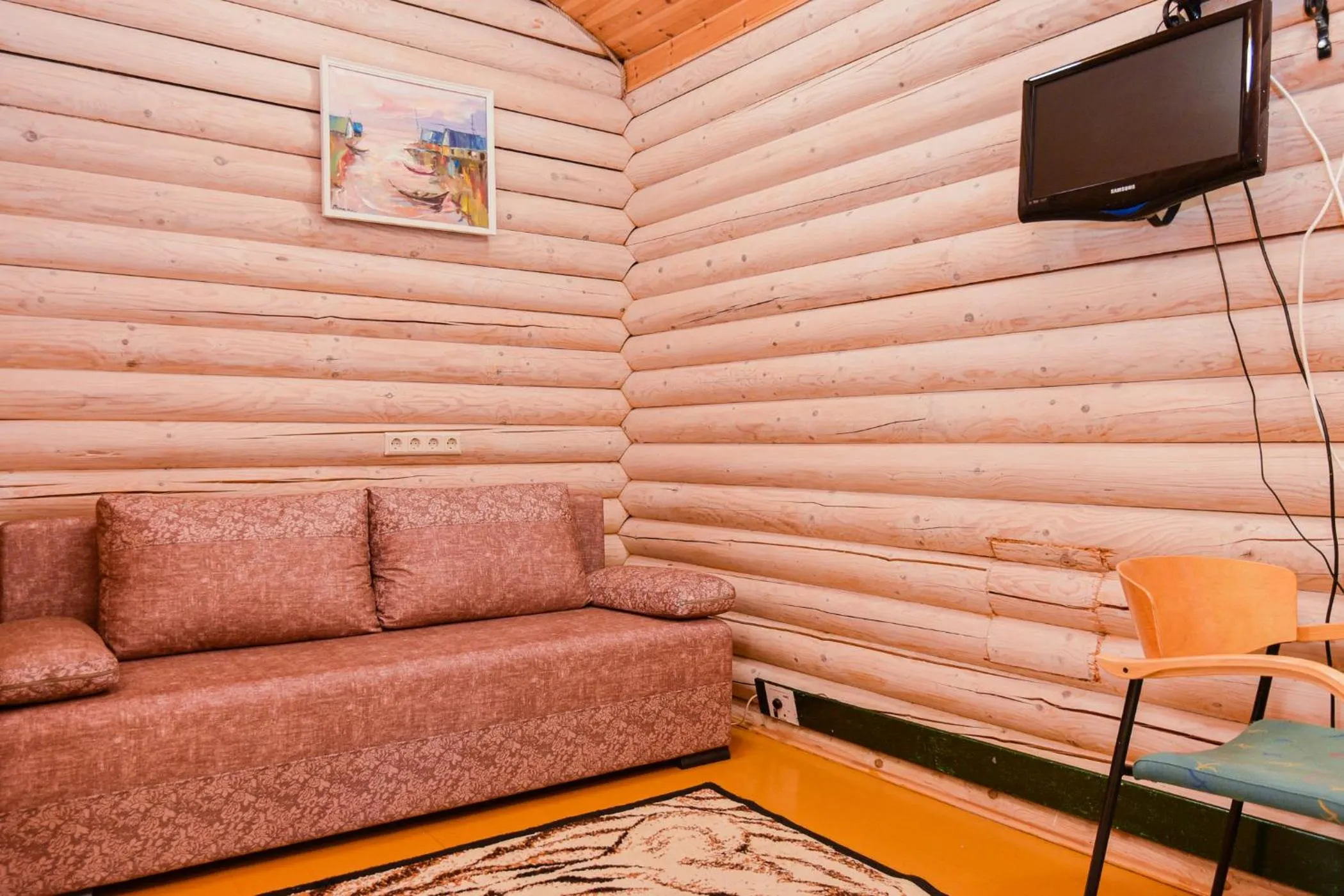 Living room in Eimio Vila