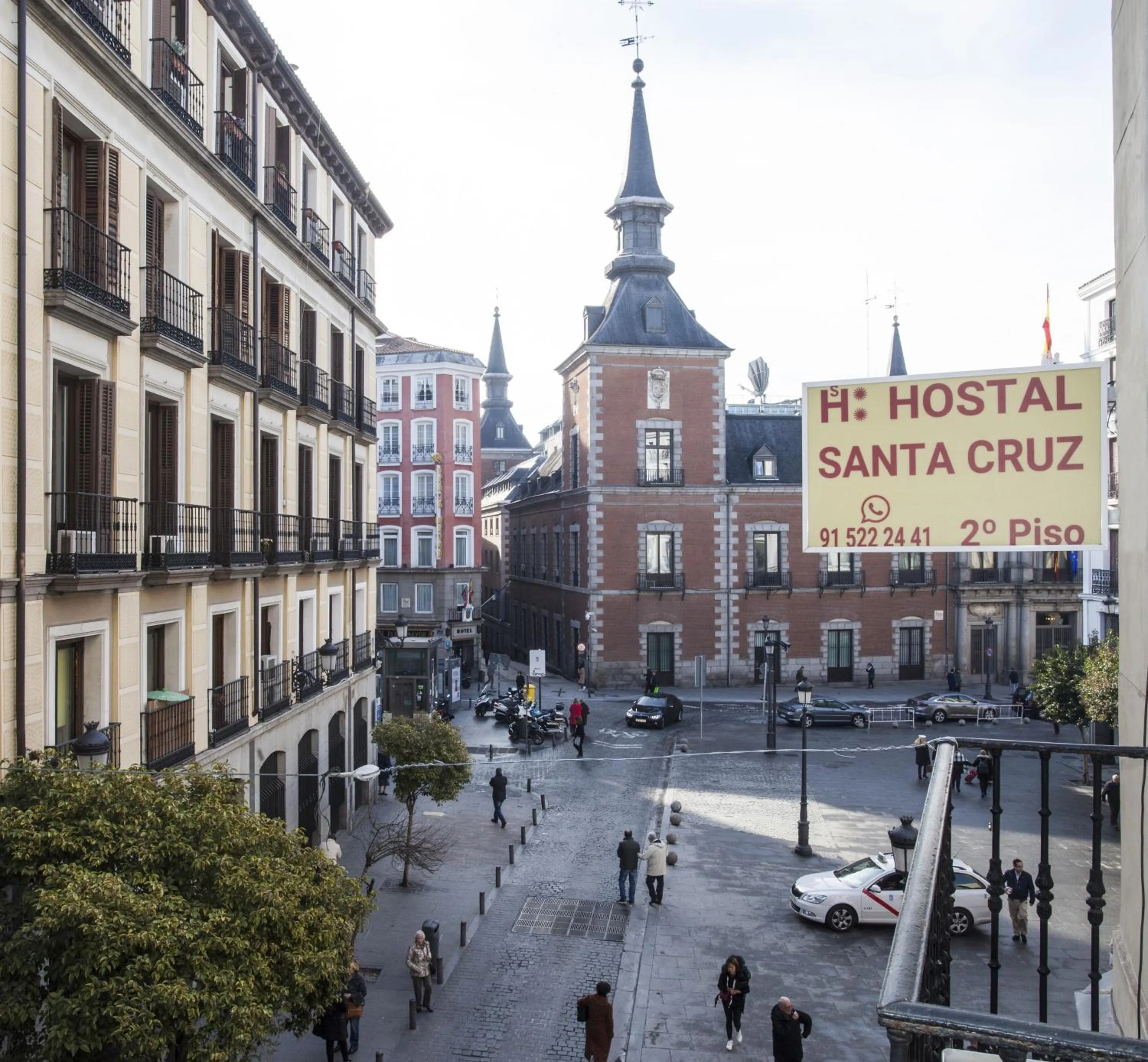 City view in Hostal Santa Cruz