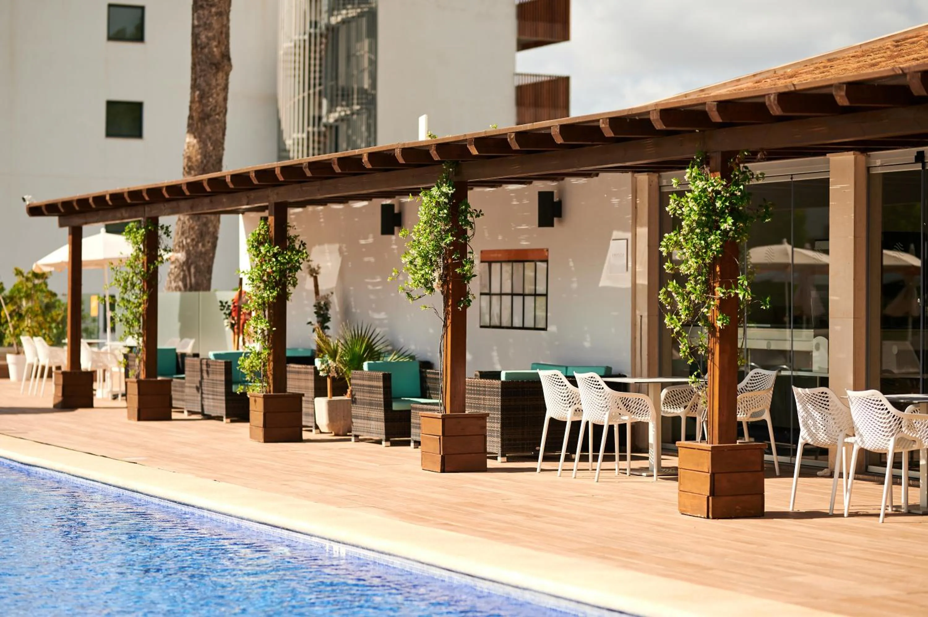 Restaurant/places to eat in AluaSun Continental Park Hotel & Apartments