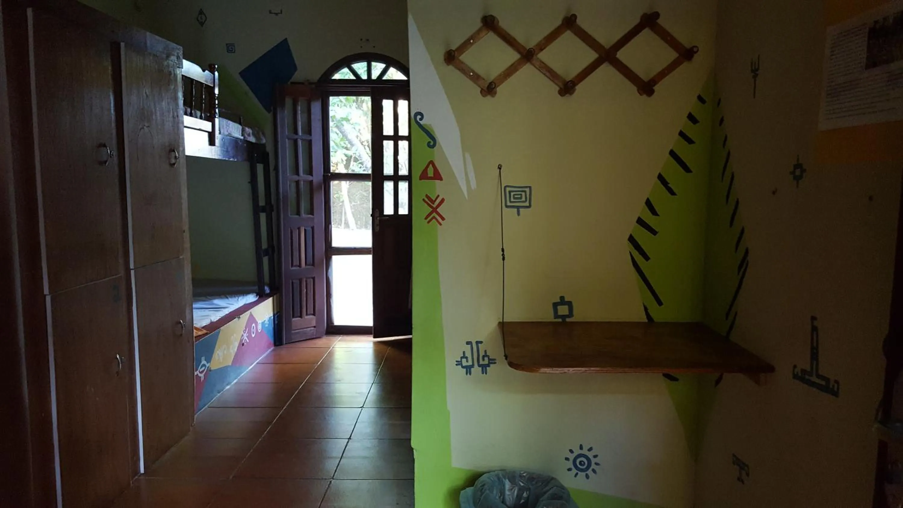 bunk bed in Imbassaí Pousada Hostel Lujimba