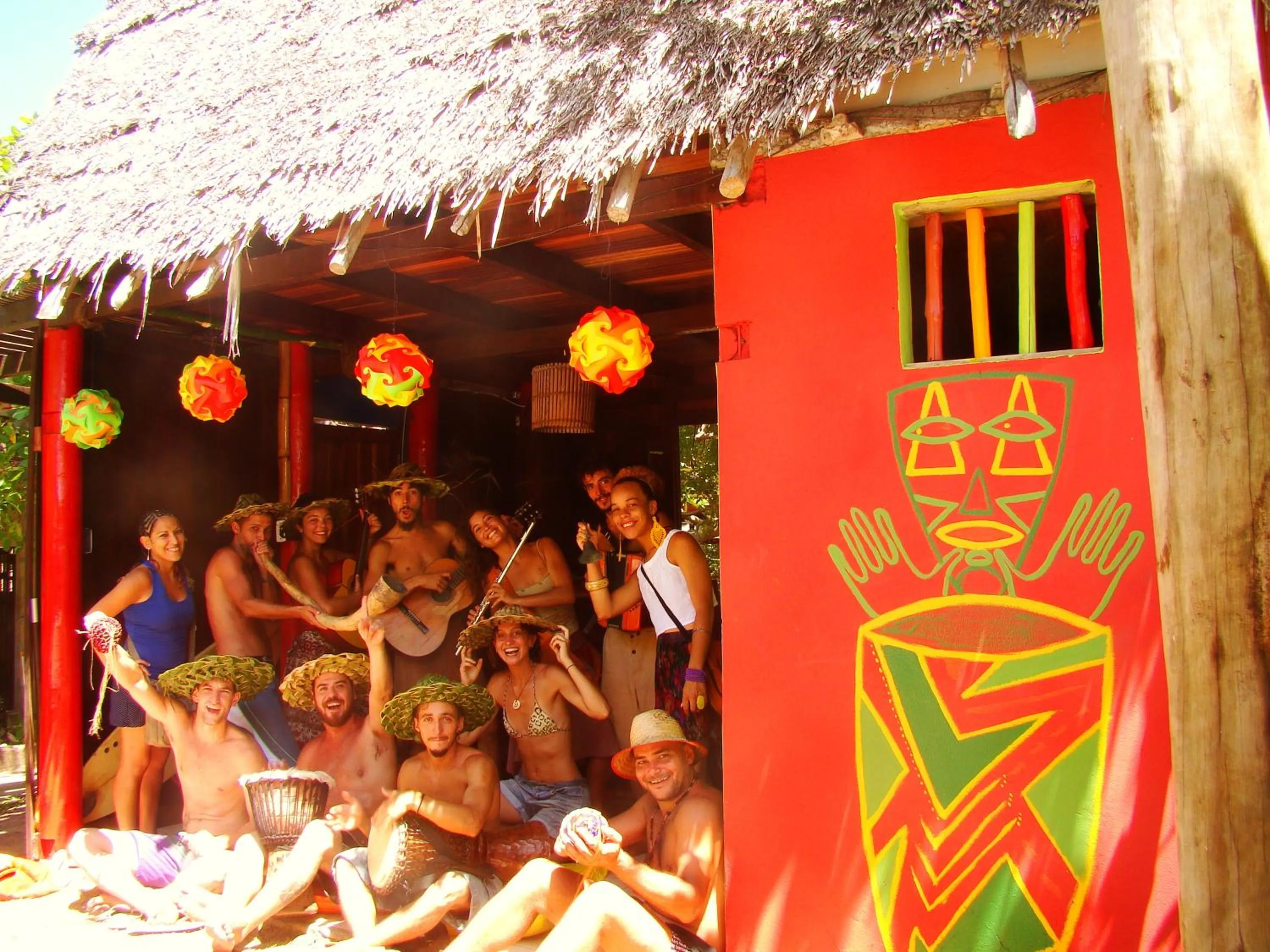 Day in Imbassaí Pousada Hostel Lujimba