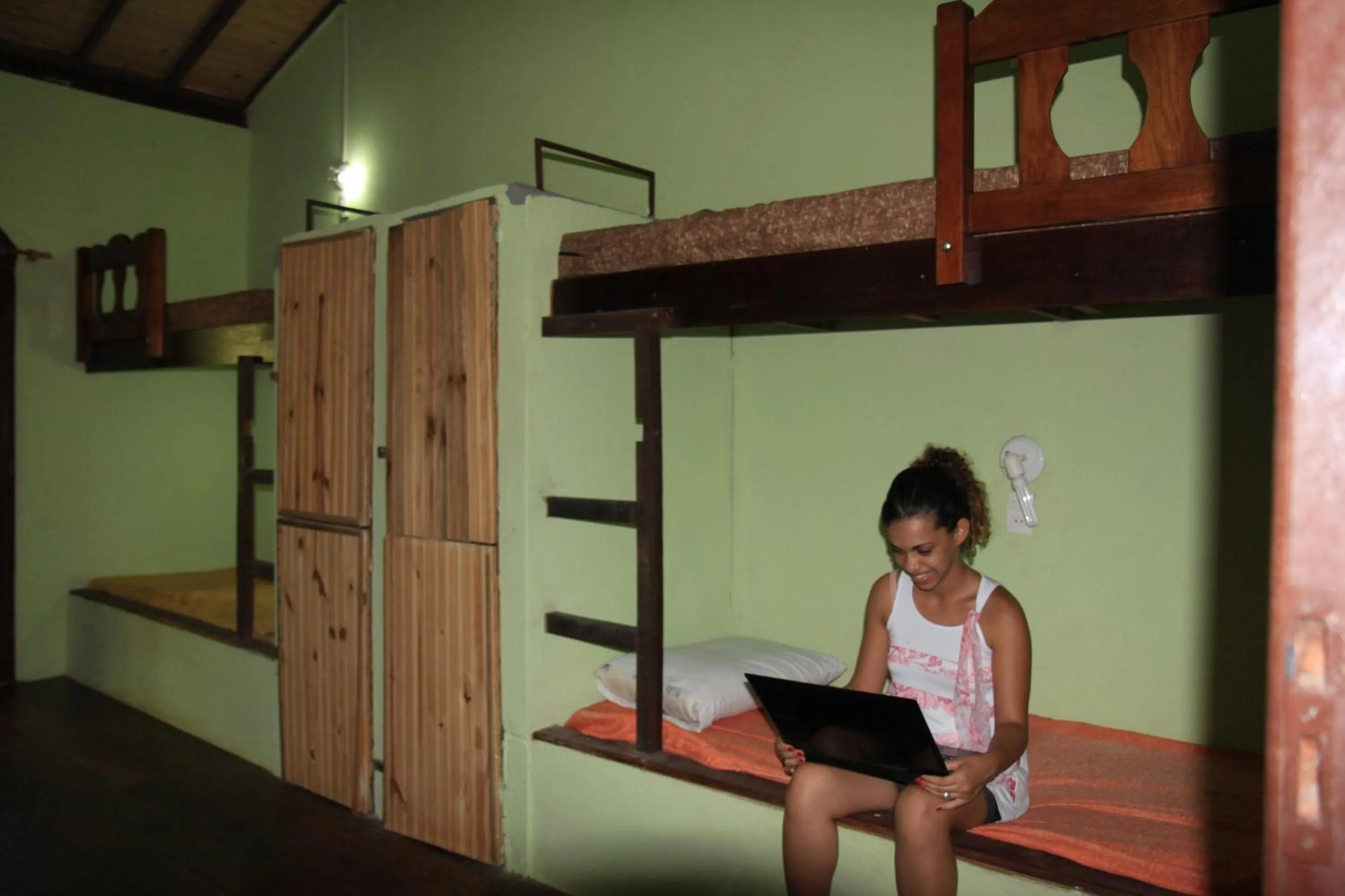 Guests in Imbassaí Pousada Hostel Lujimba