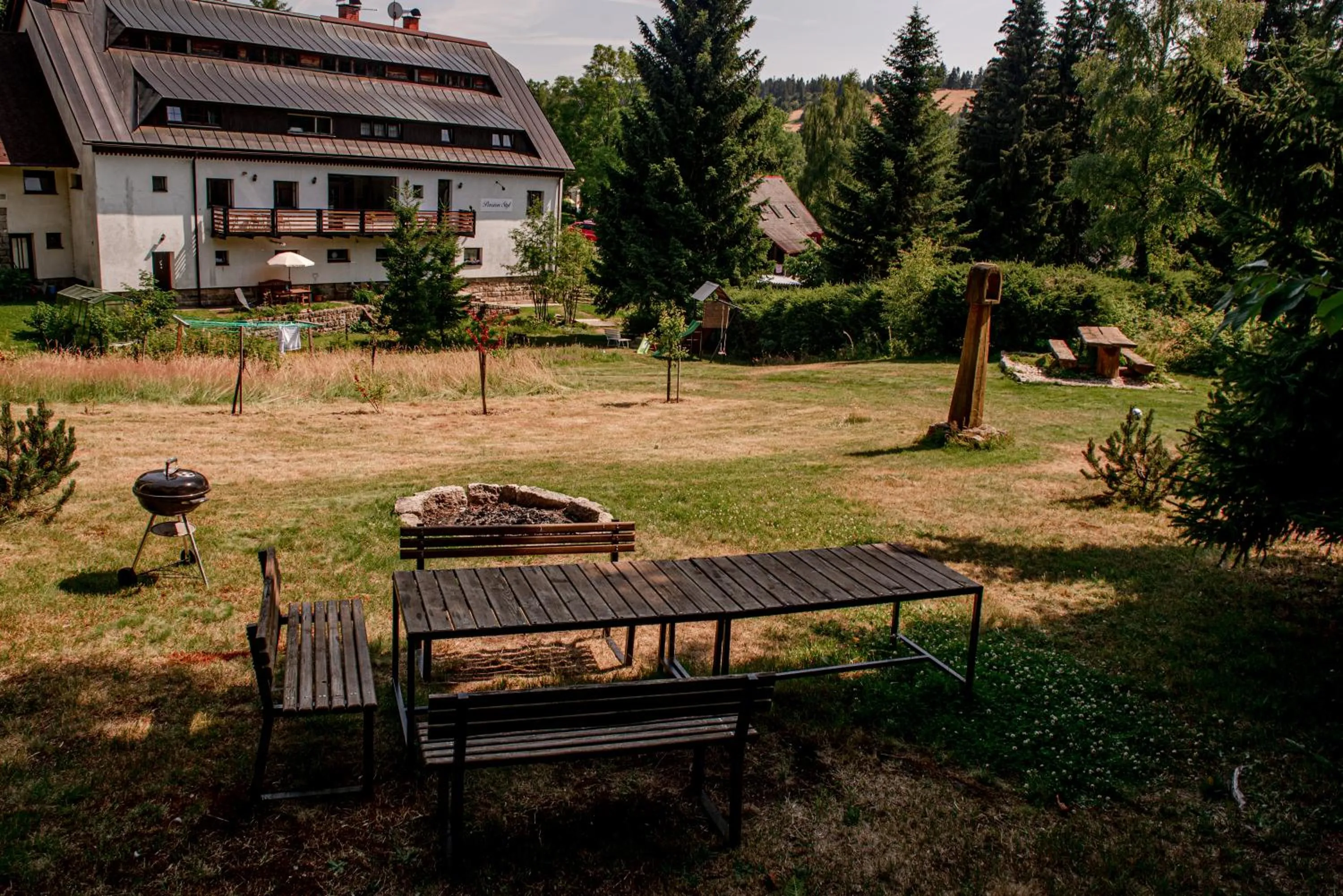 BBQ facilities in Pension Styl