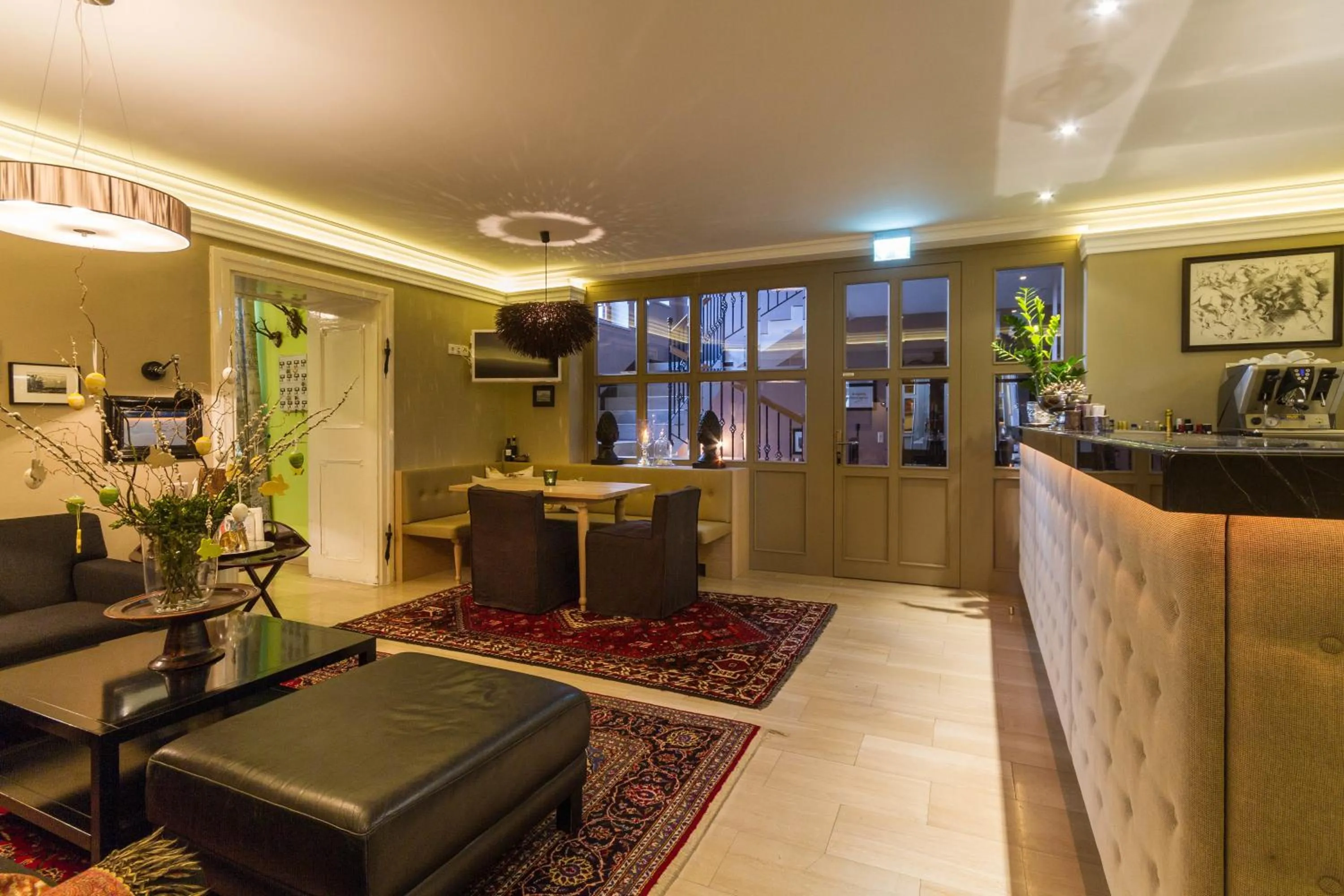 Lounge or bar in Boutique-Hotel Alter Gerichtshof