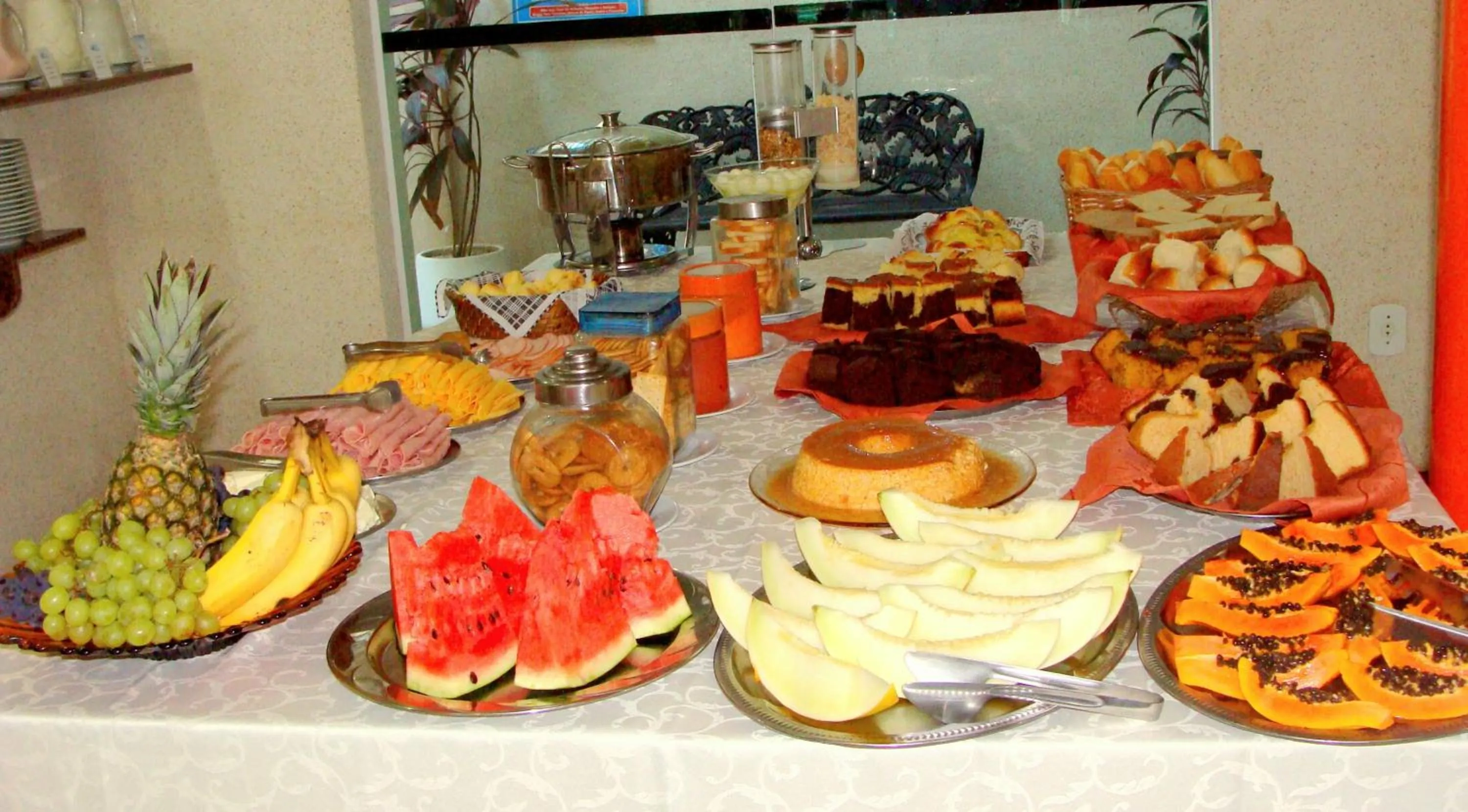 Food and drinks in Pousada Águas do Forte