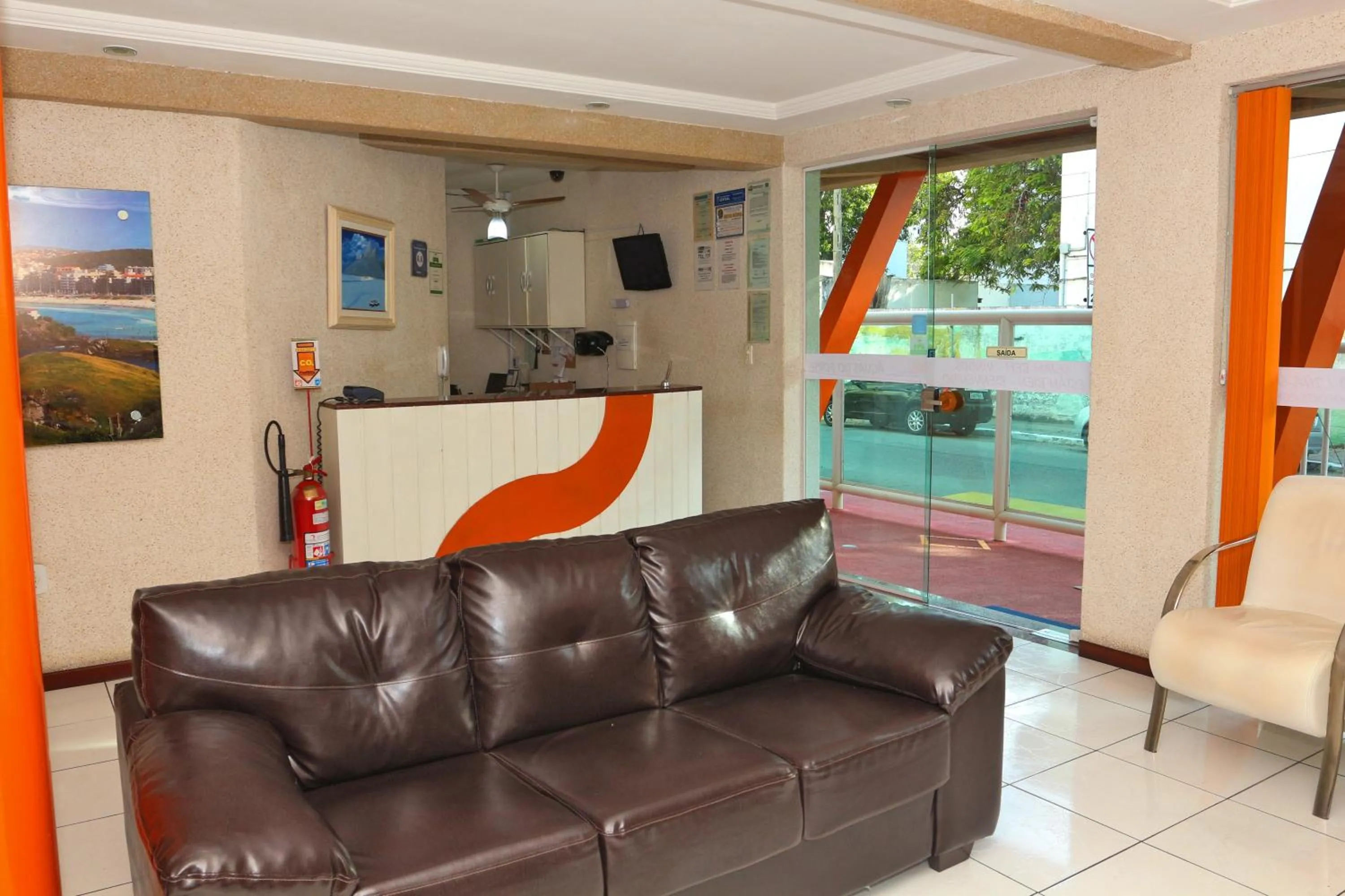 Lobby or reception in Pousada Águas do Forte