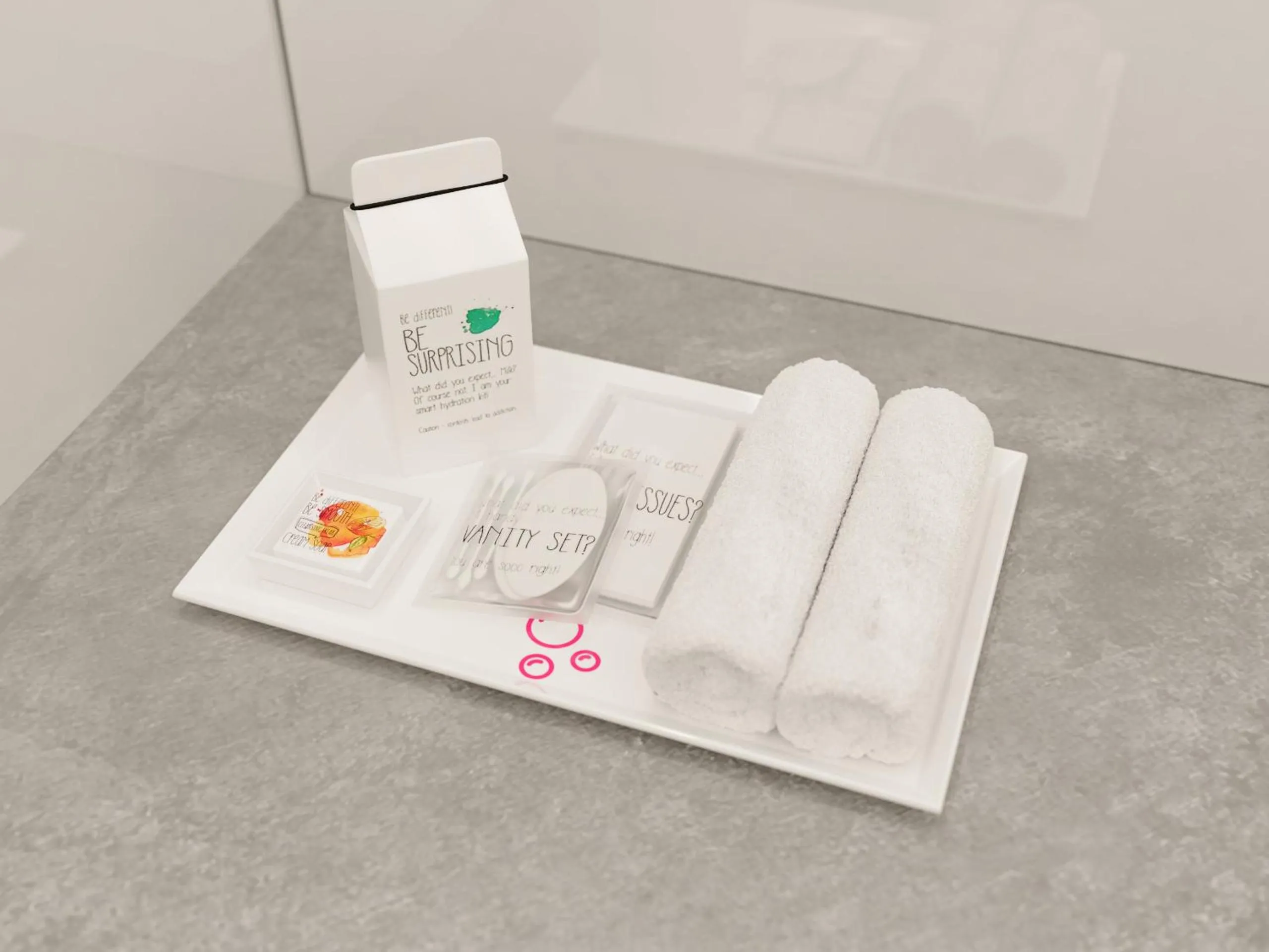 Bathroom in smartel at The Unbrexit