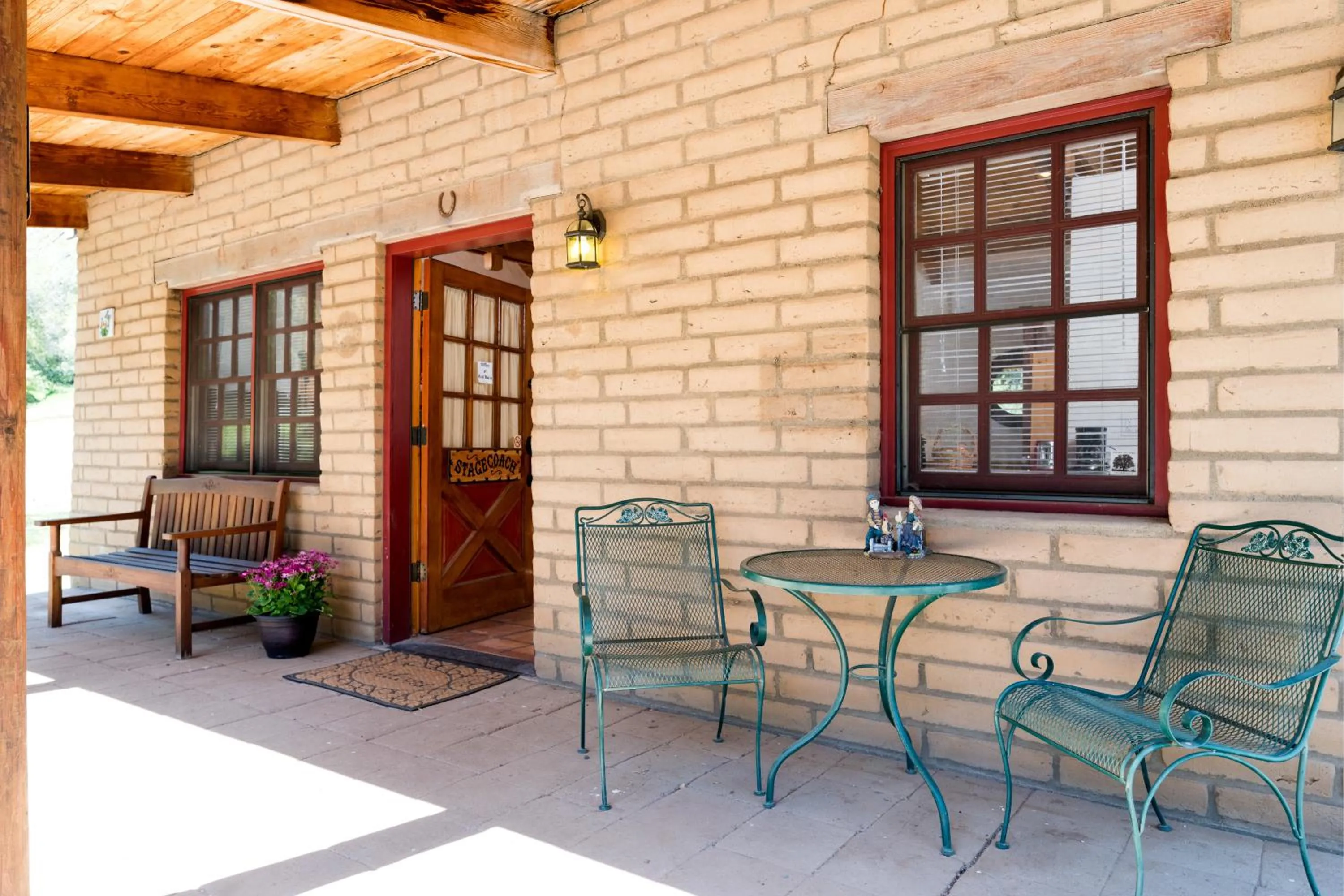 Patio in Homestead Cottages