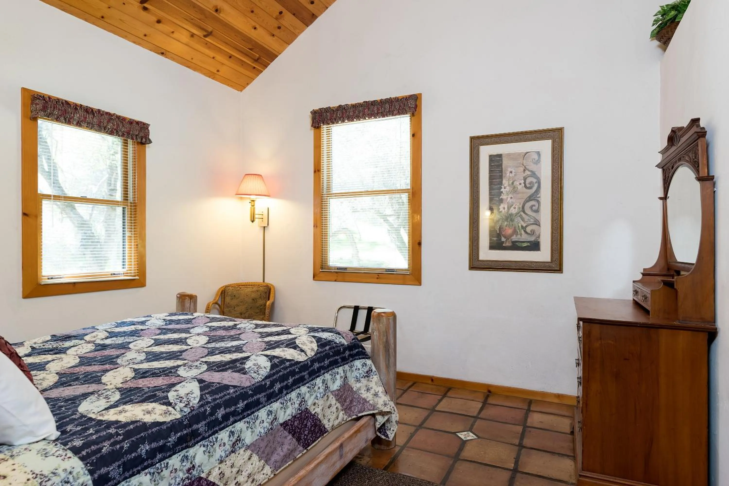 Bedroom in Homestead Cottages