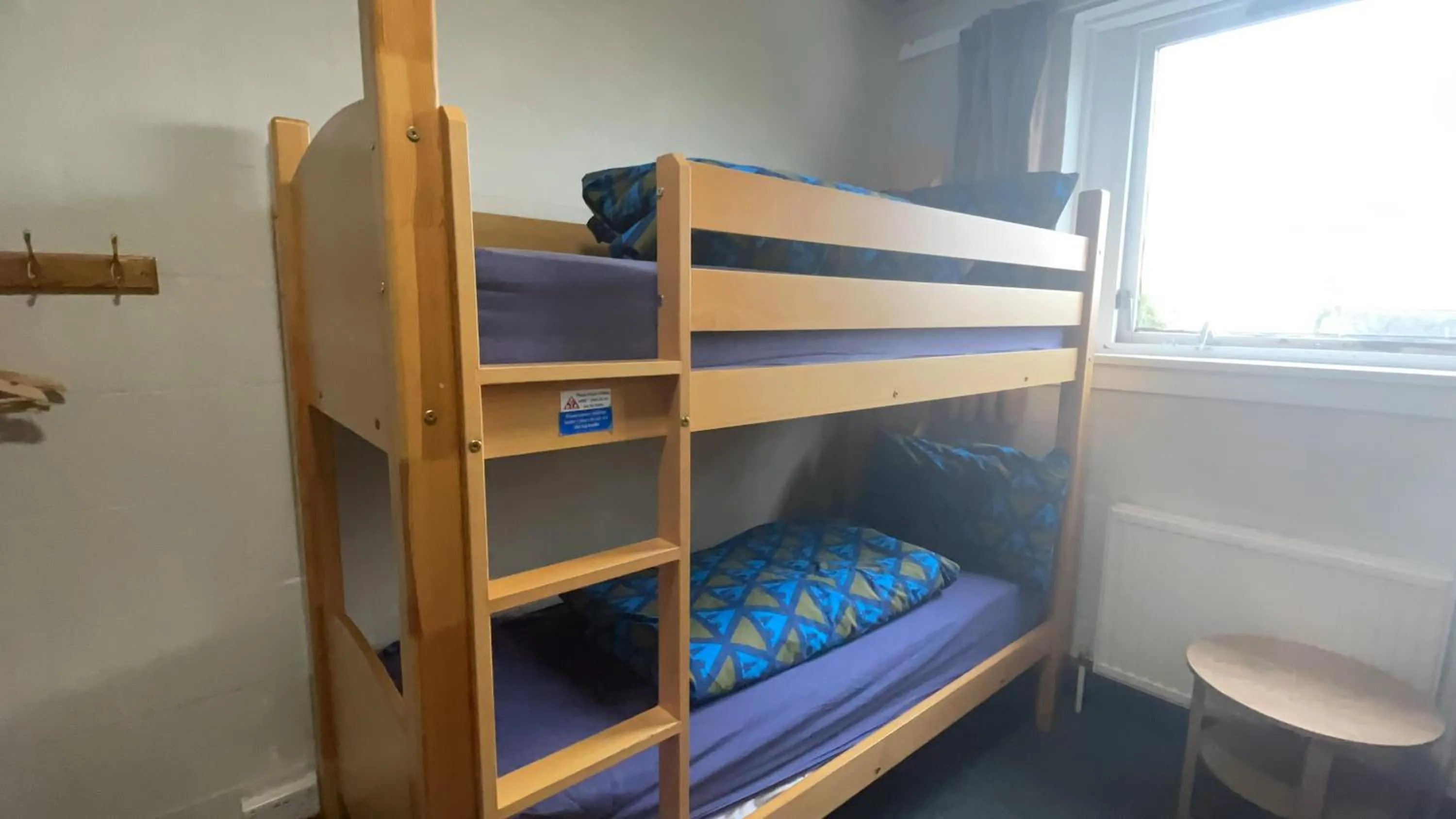 Bed in Stirling Youth Hostel
