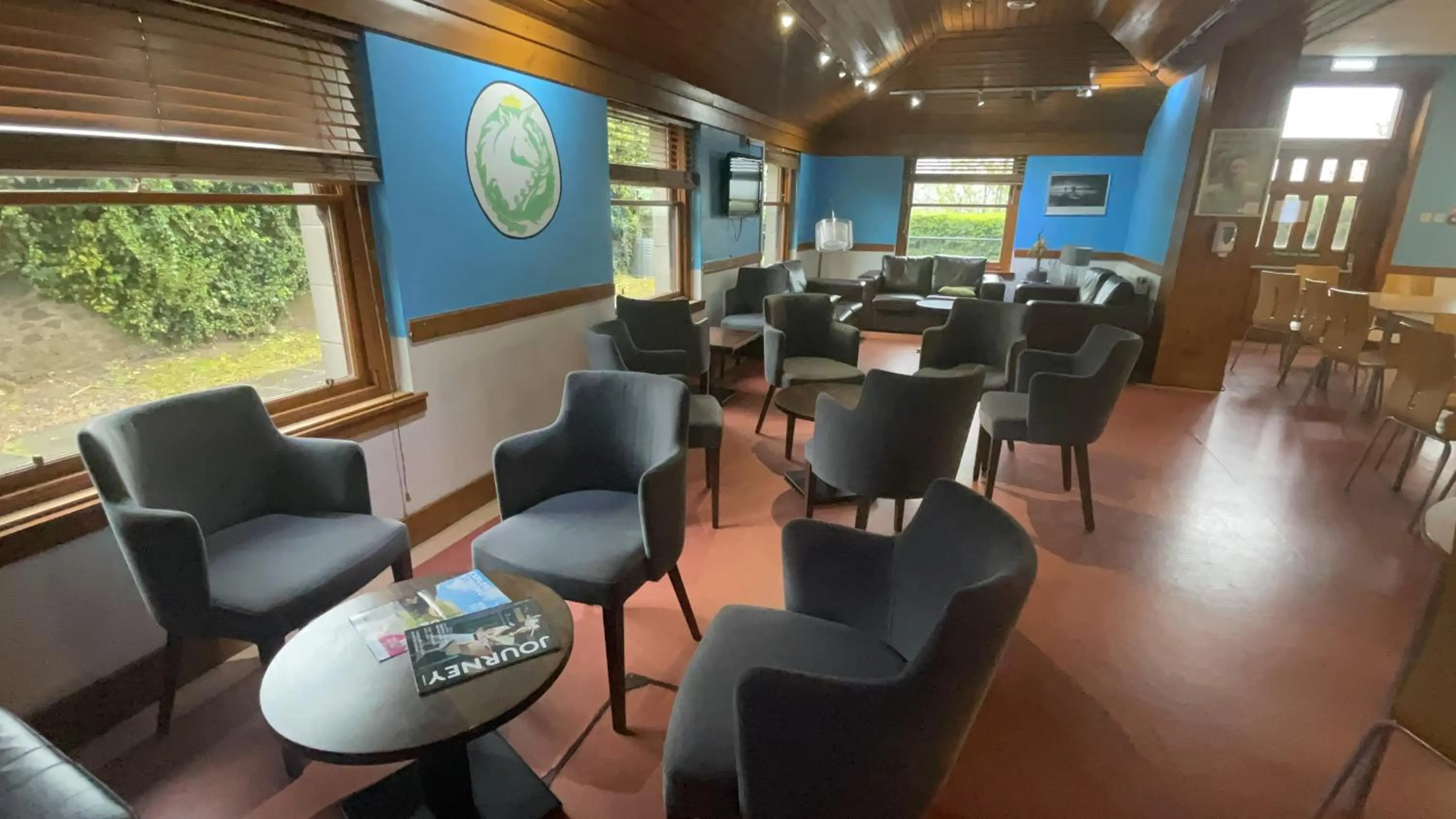 Seating area in Stirling Youth Hostel