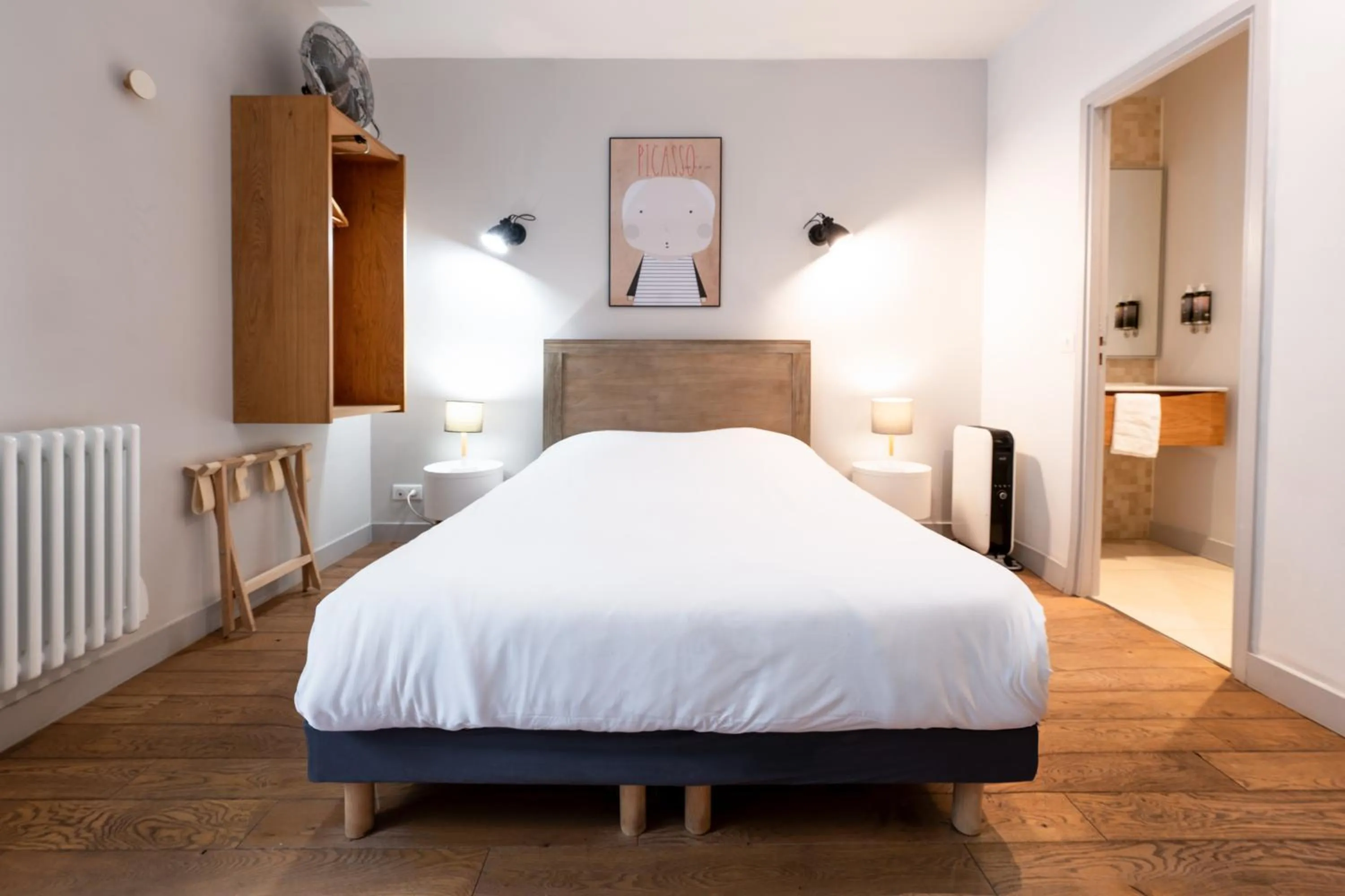 Bed in Apparts de l'Oncle Louis