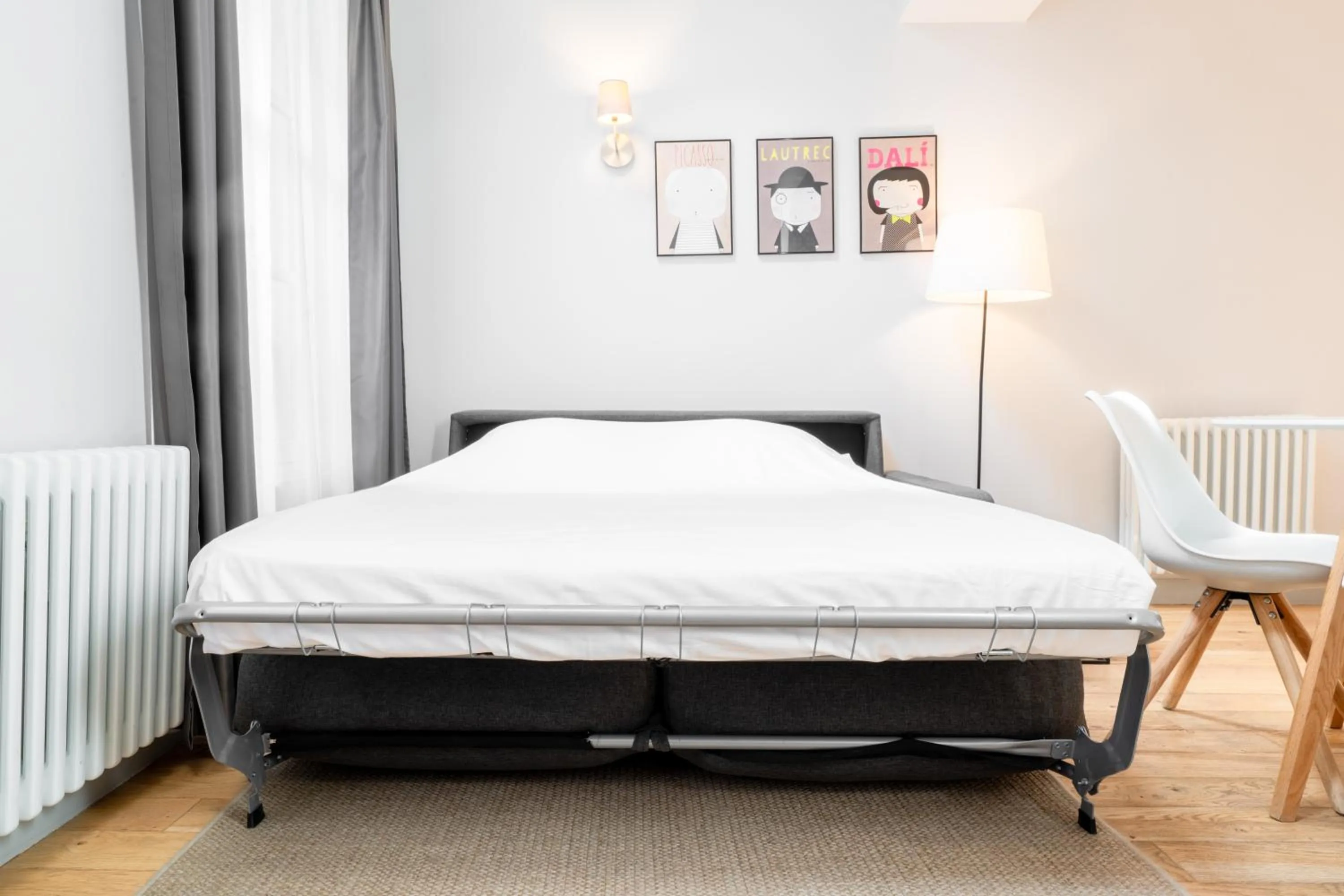 Bed in Apparts de l'Oncle Louis