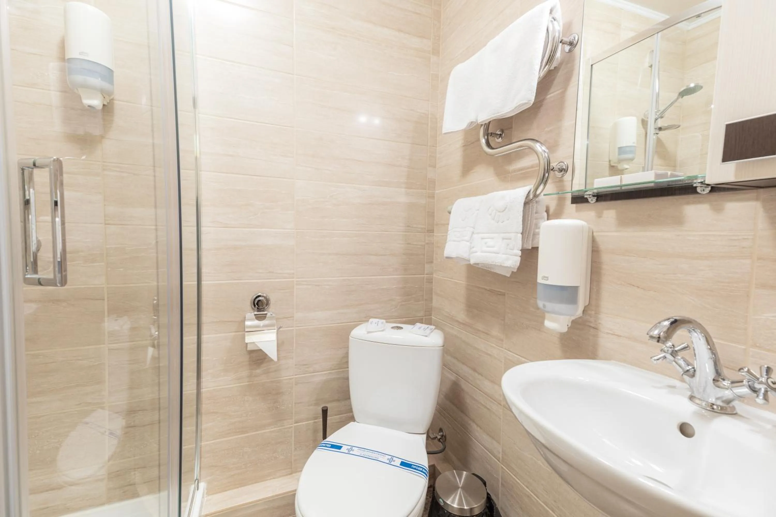 Bathroom in Hotel Mir