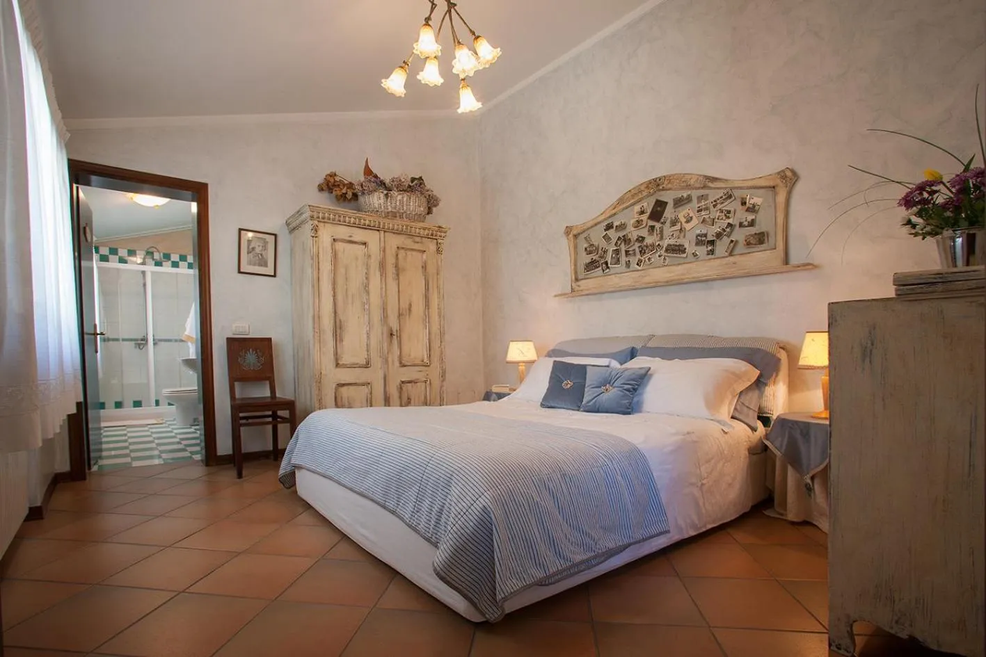 Bedroom, Bed in Villa Irene