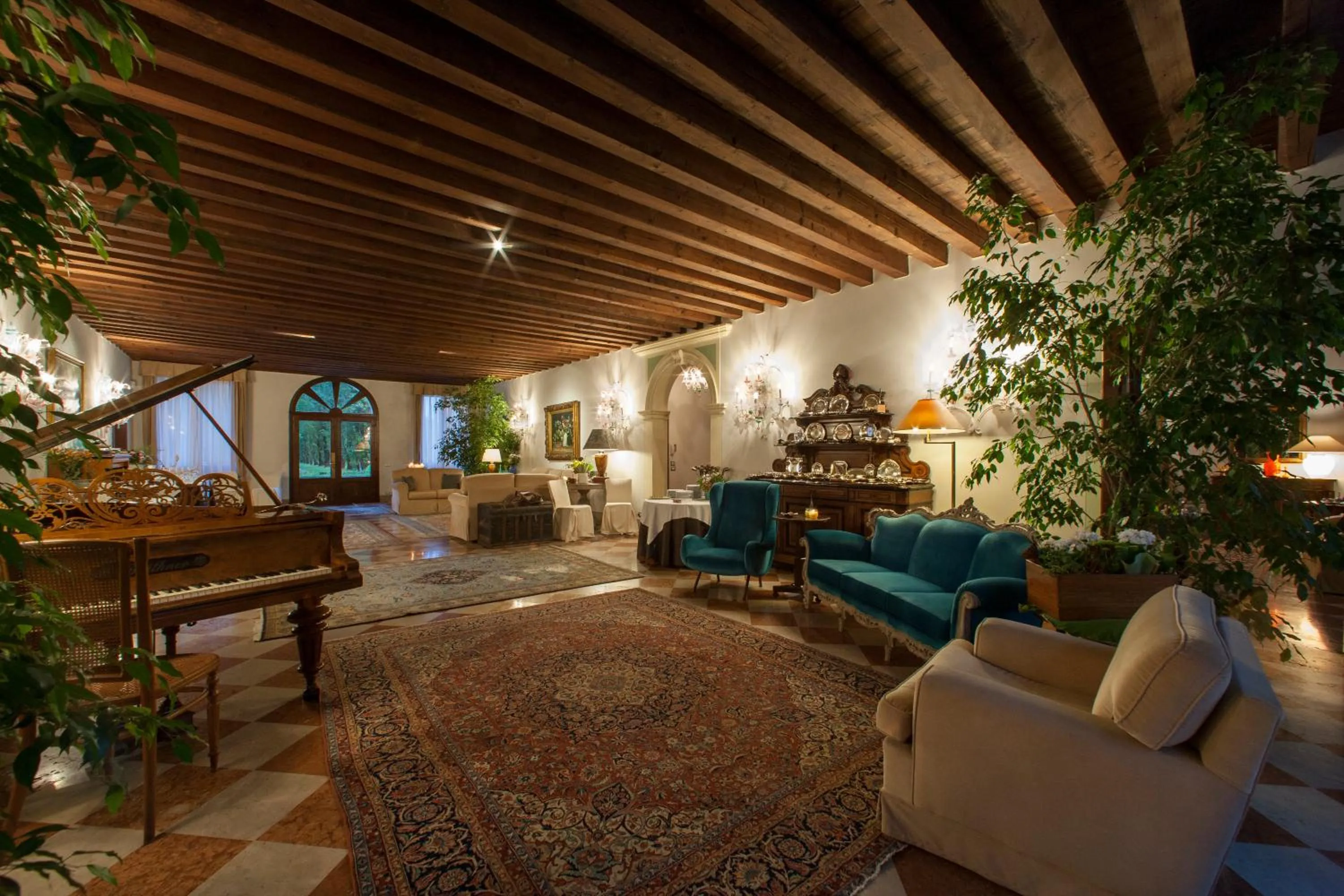 Living room in Villa Irene