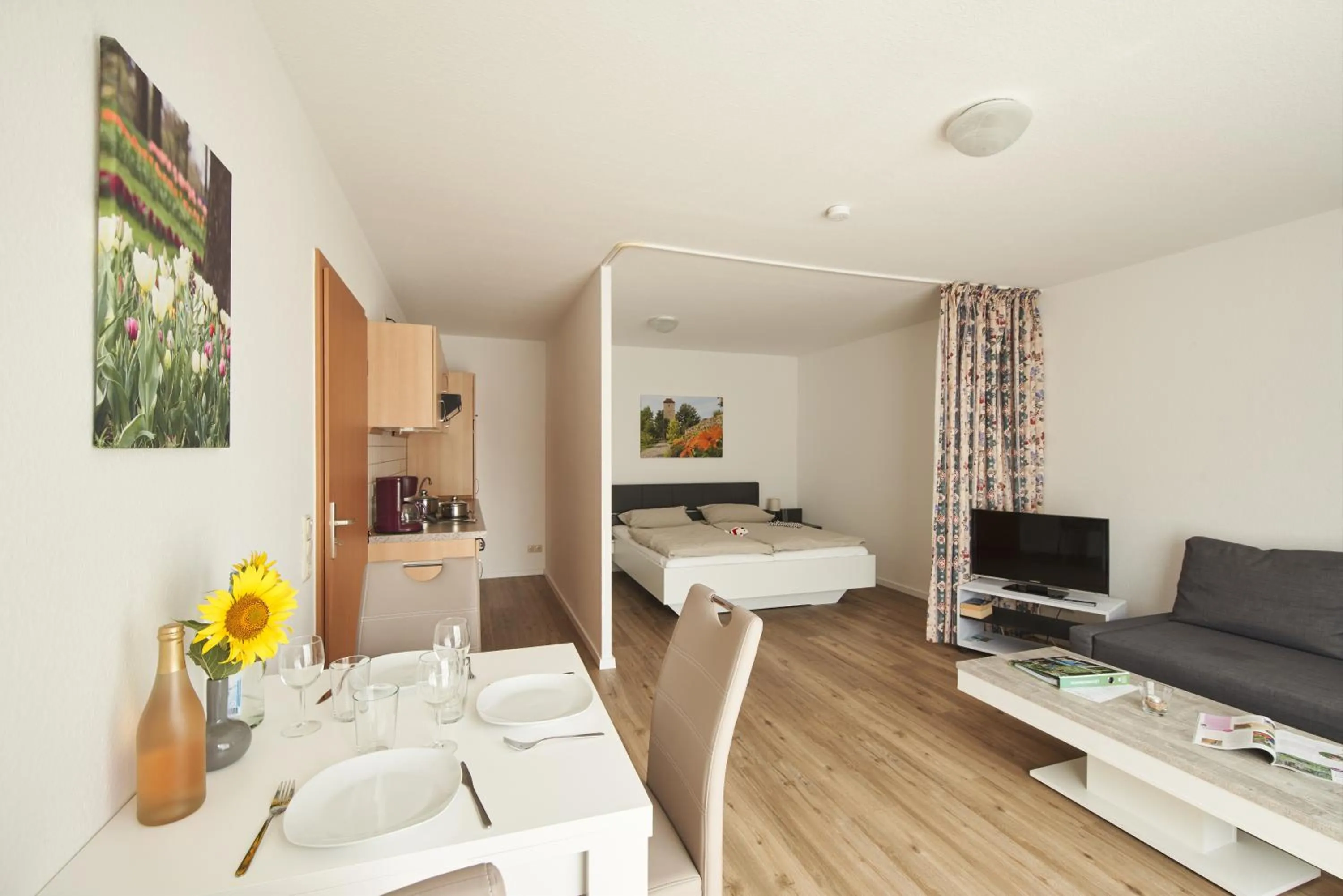 Apartment with Balcony in Ferienwohnungen "Am Waidweg"
