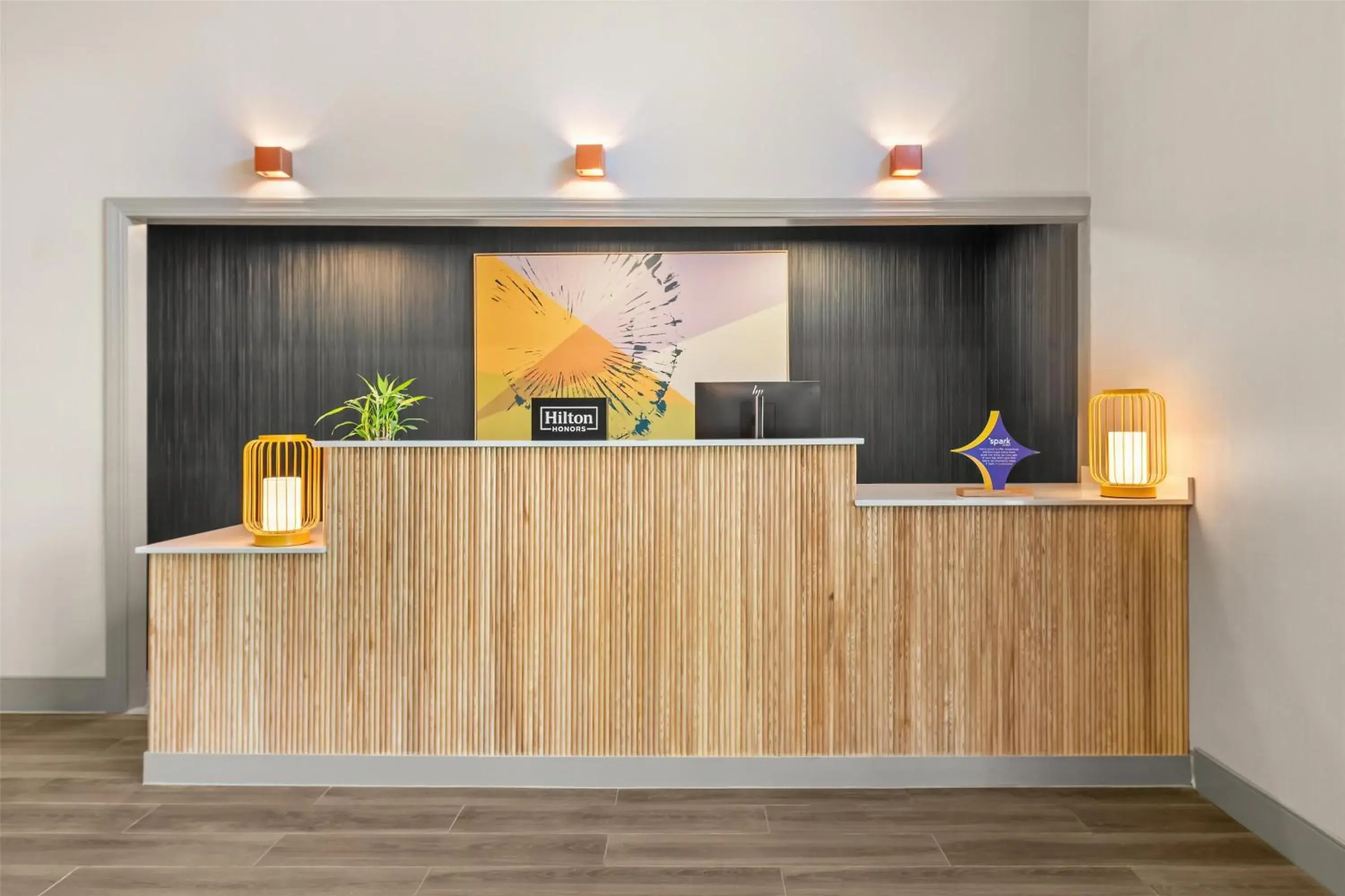 Lobby or reception in Spark By Hilton Eden Prairie Lobby or reception in Spark By Hilton Eden Prairie
