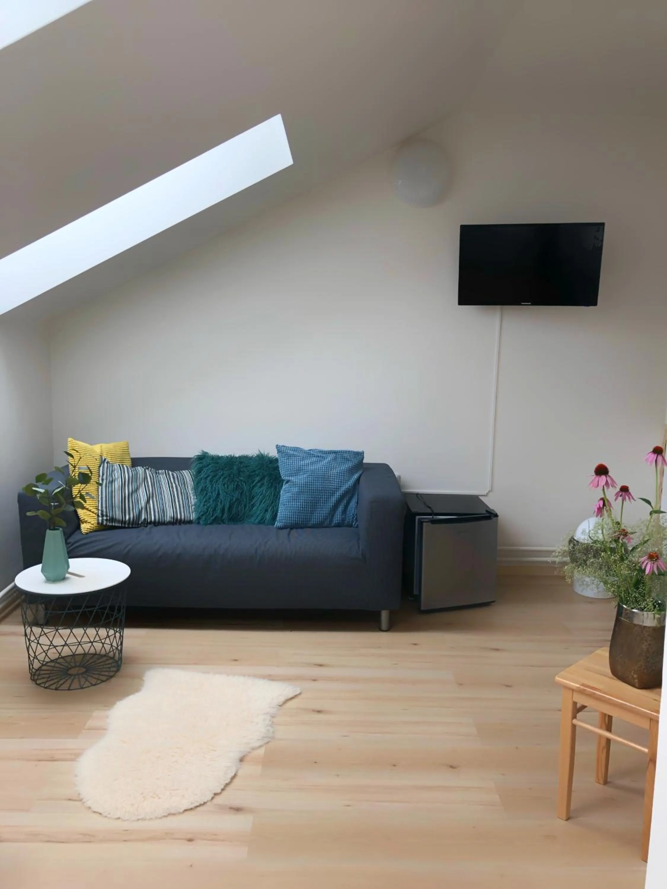 Seating area in Hotel Gregor