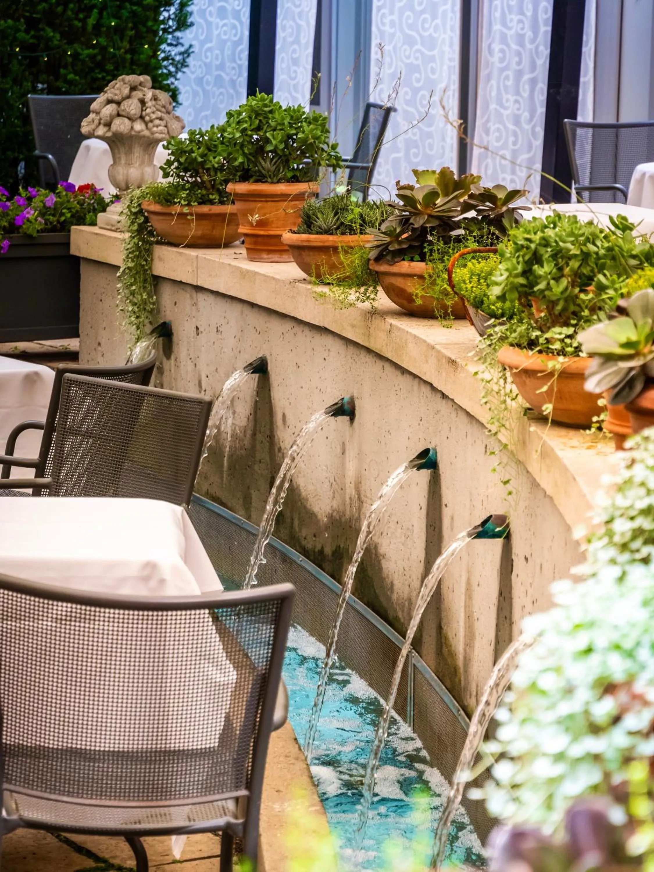 Patio in The Ivy at Verity