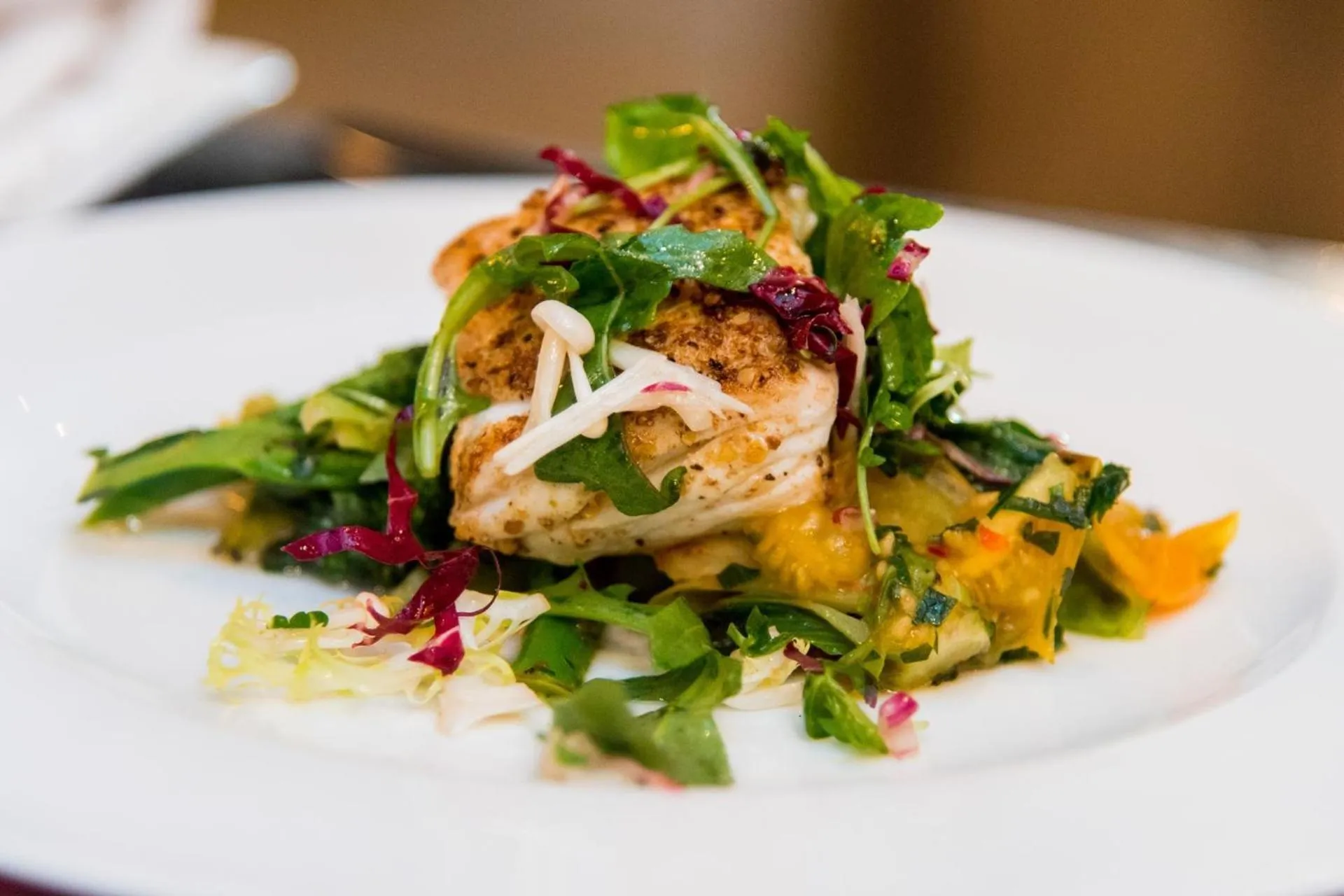 Food and drinks in The Ivy at Verity